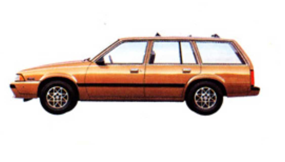 Chevrolet Cavalier Wagon 3.1 V6 MFI Hydra-Matic, 137hp, 1990