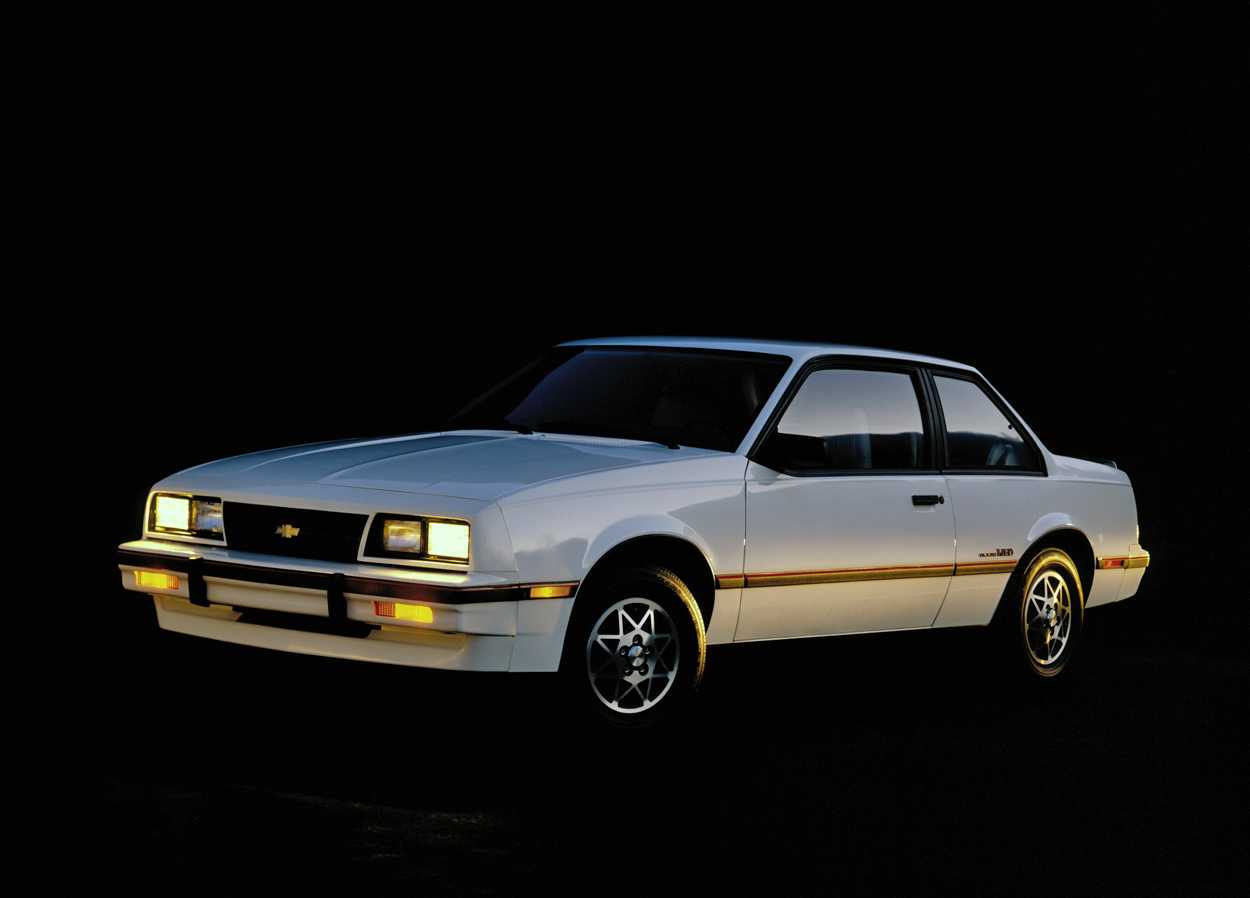 Chevrolet Cavalier Type 10 Coupé 2.0 TBI Manual, 89hp, 1984