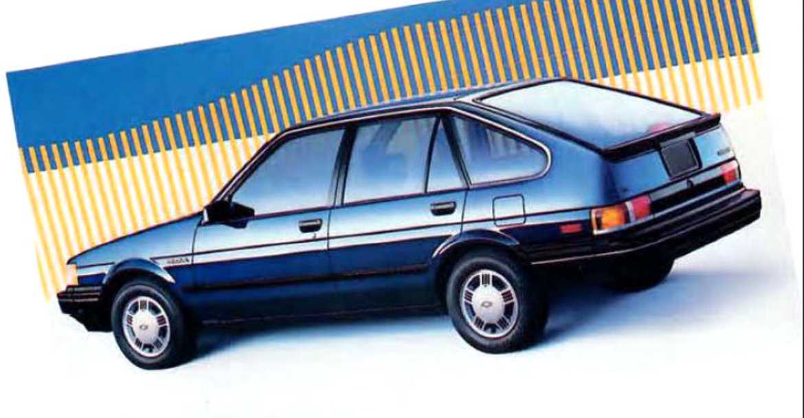 Chevrolet Nova Hatchback 1.6 Manual, 75hp, 1986