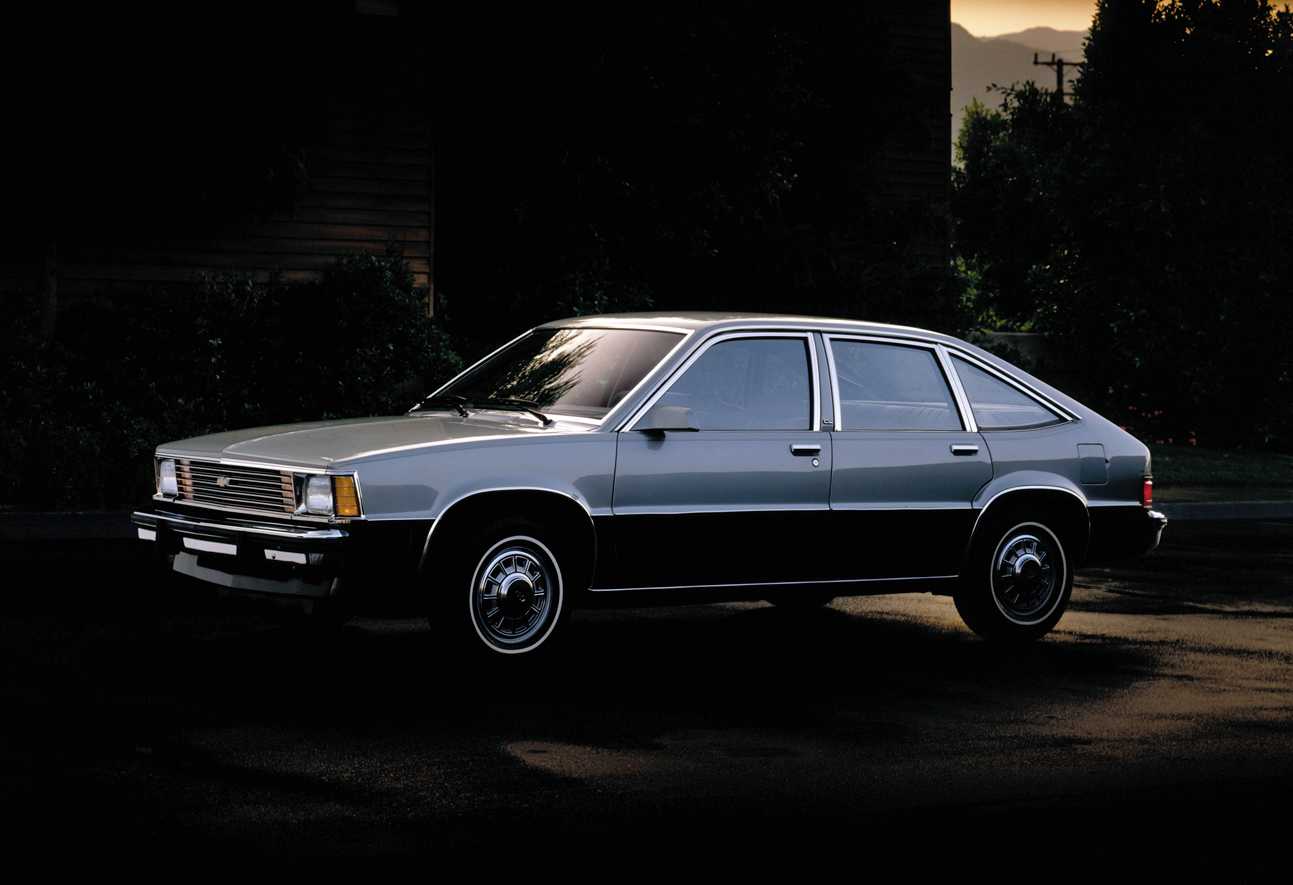 Chevrolet Citation Hatchback Sedan 1st Generation 2nd Facelift 2.5