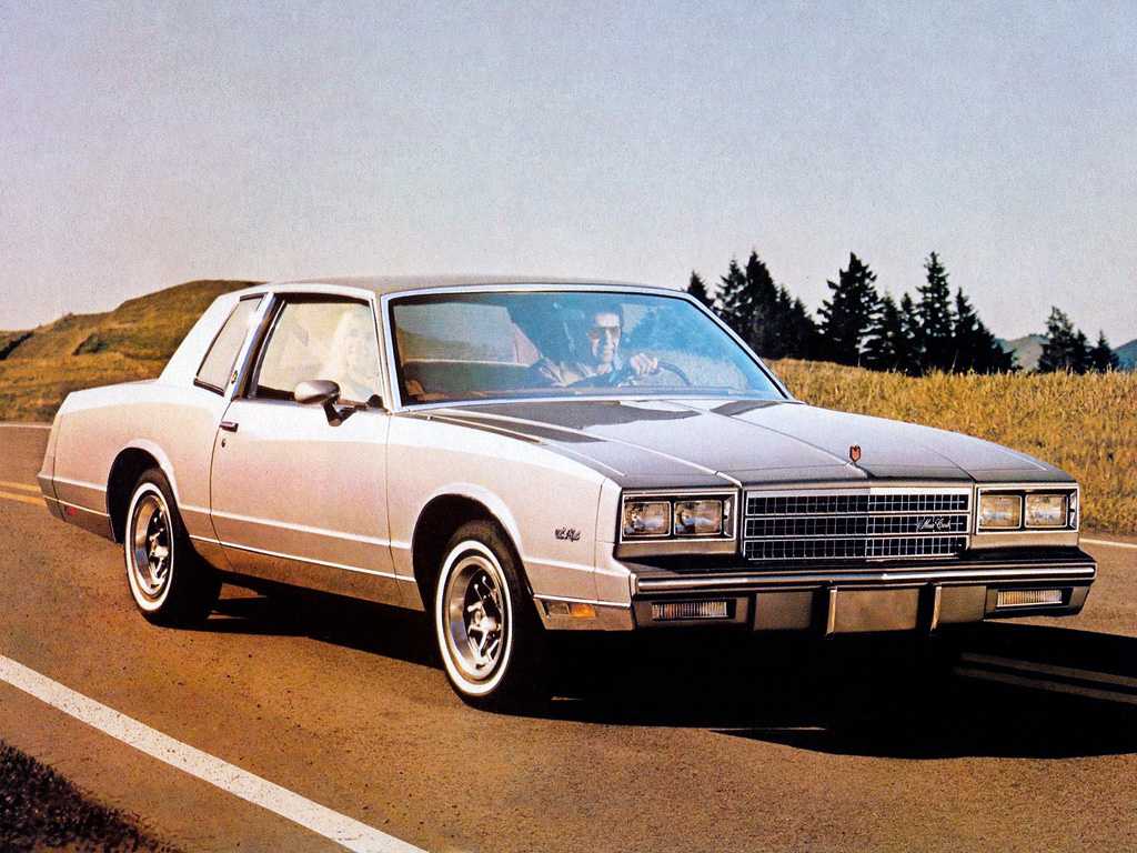 Chevrolet Monte Carlo 4.3 V6 Hydra-Matic, 86hp, 1982