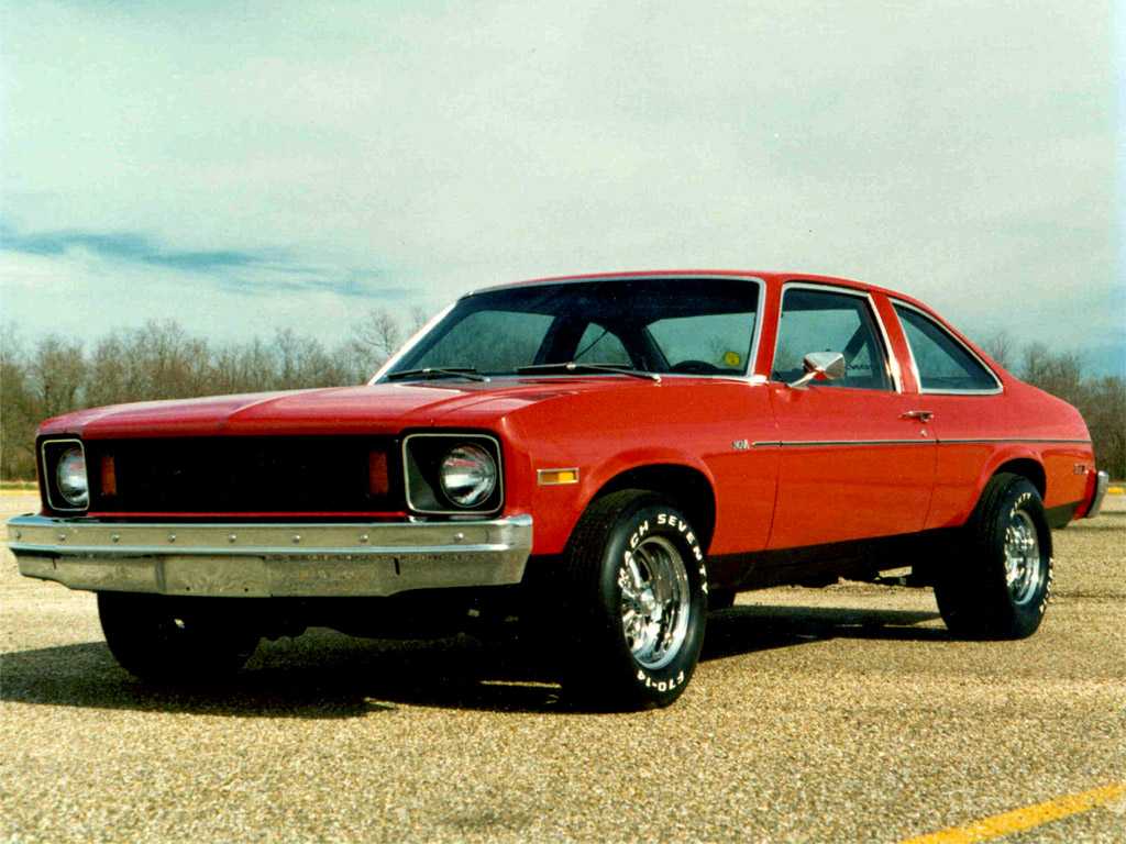 Chevrolet Nova Custom Hatchback Coupé 5.7 V8 157hp, 1975