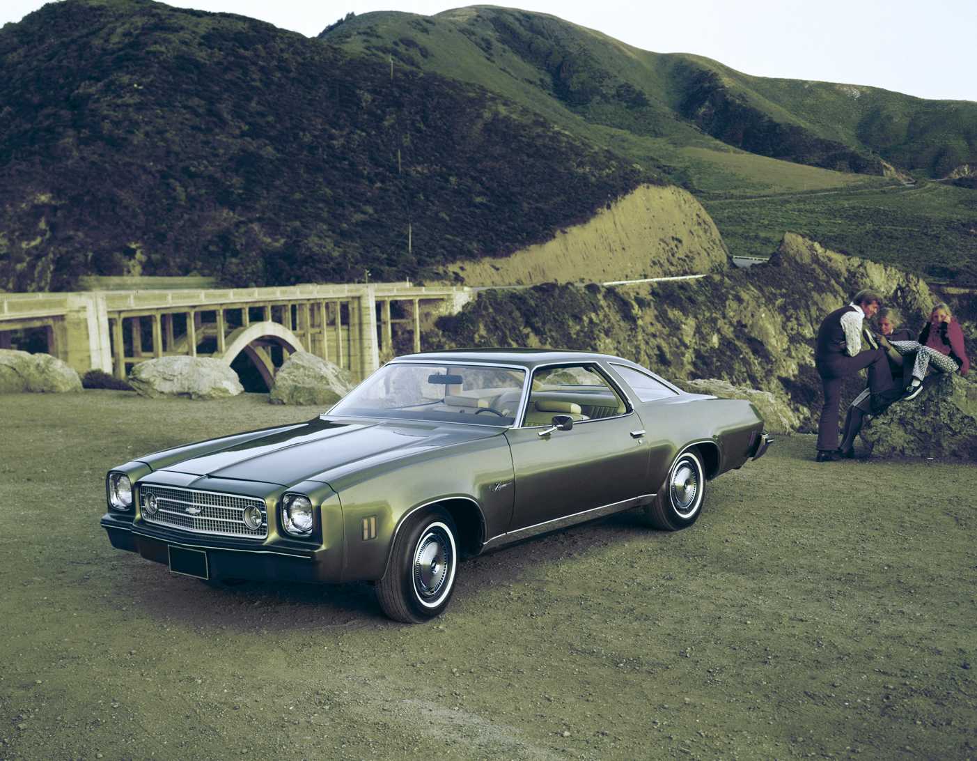 Chevrolet Chevelle Laguna Collonade Hardtop Coupé 5.7 V8 Hydra-Matic, 177hp, 1973