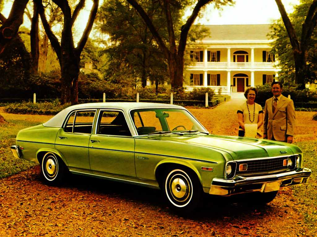 Chevrolet Nova Sedan 5.7 V8 177hp, 1973