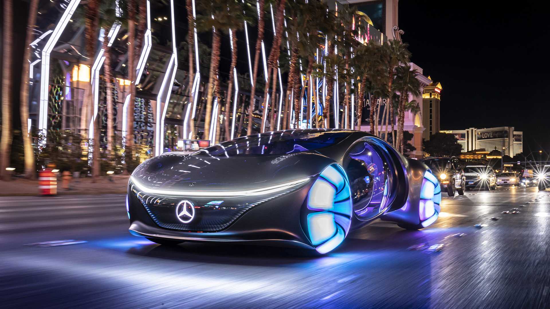 Mercedes-Benz Vision Avtr Electric Concept, 2020