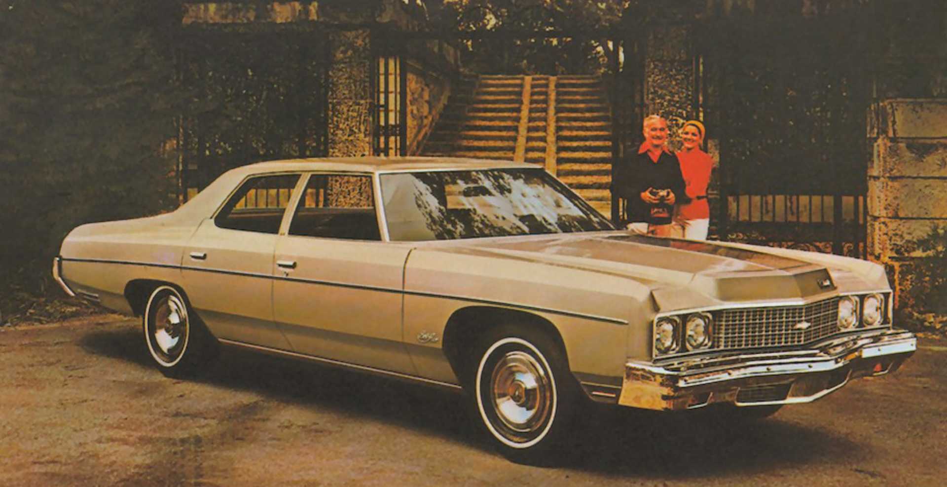 Chevrolet Bel Air Sedan 7.4 V8 Hydra-Matic, 248hp, 1973