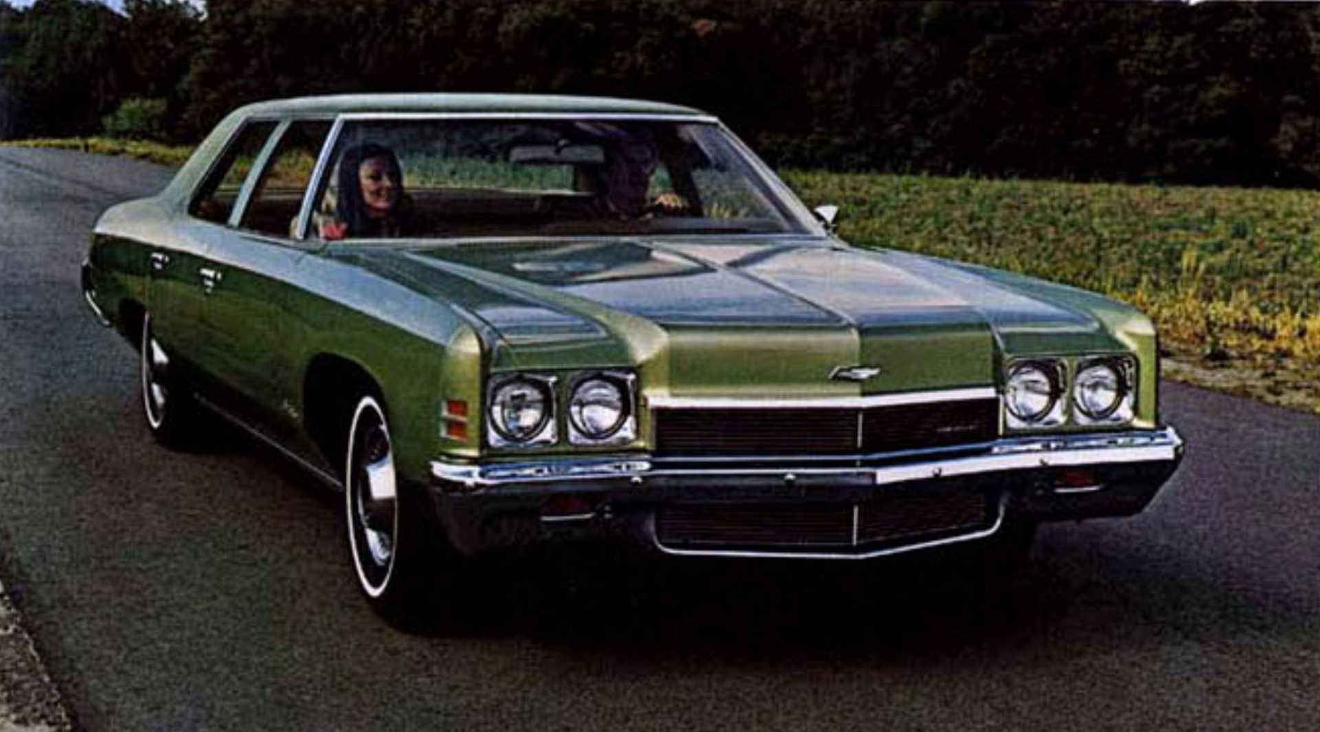 Chevrolet Bel Air Sedan 4.1 Manual, 112hp, 1972
