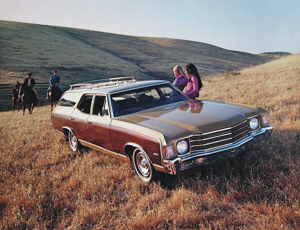 Chevrolet Concours Estate 5.7 V8 Hydra-Matic, 167hp, 1972