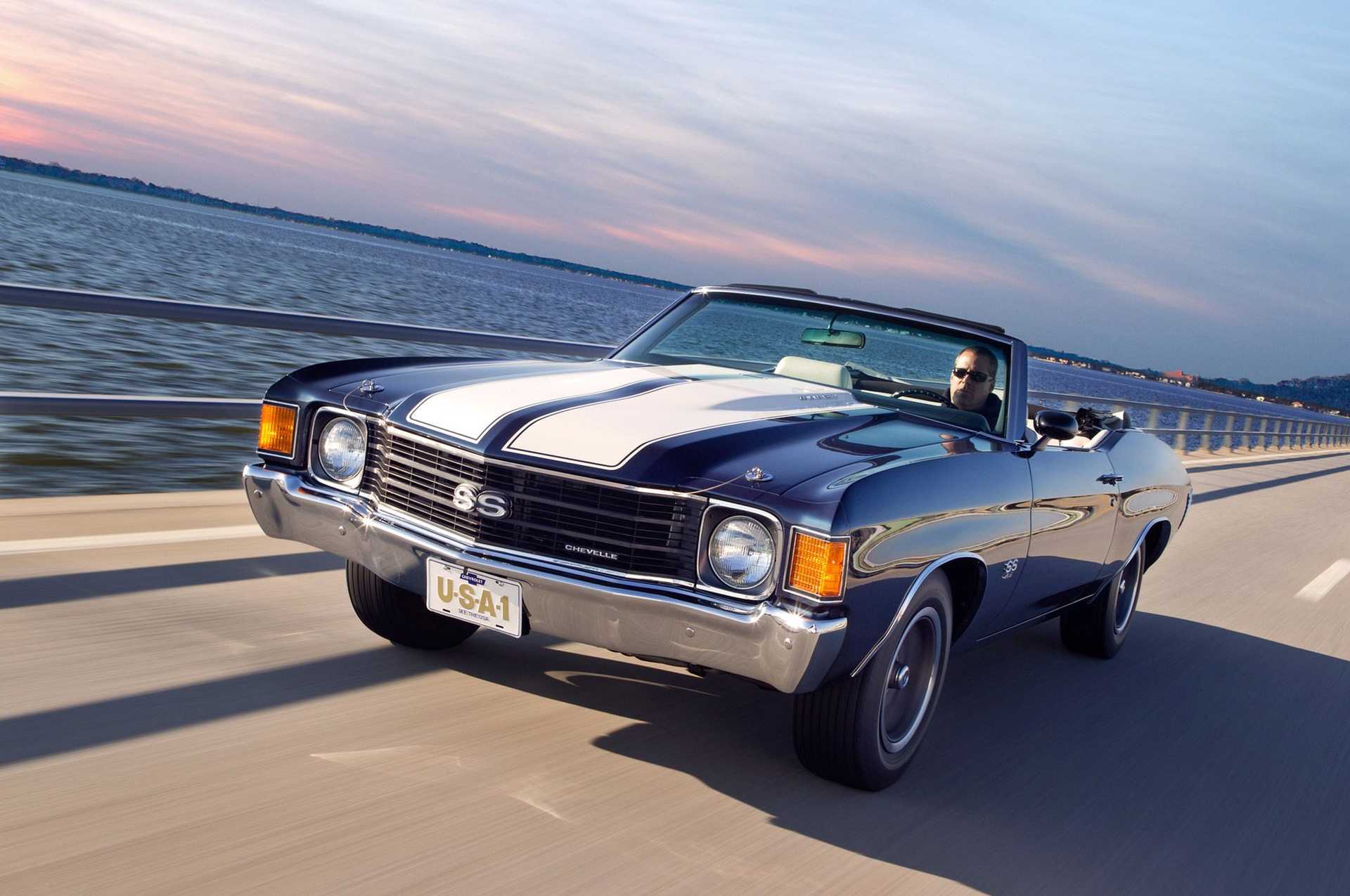 Chevrolet Chevelle Malibu SS Convertible 7.4 V8 Manual, 274hp, 1972