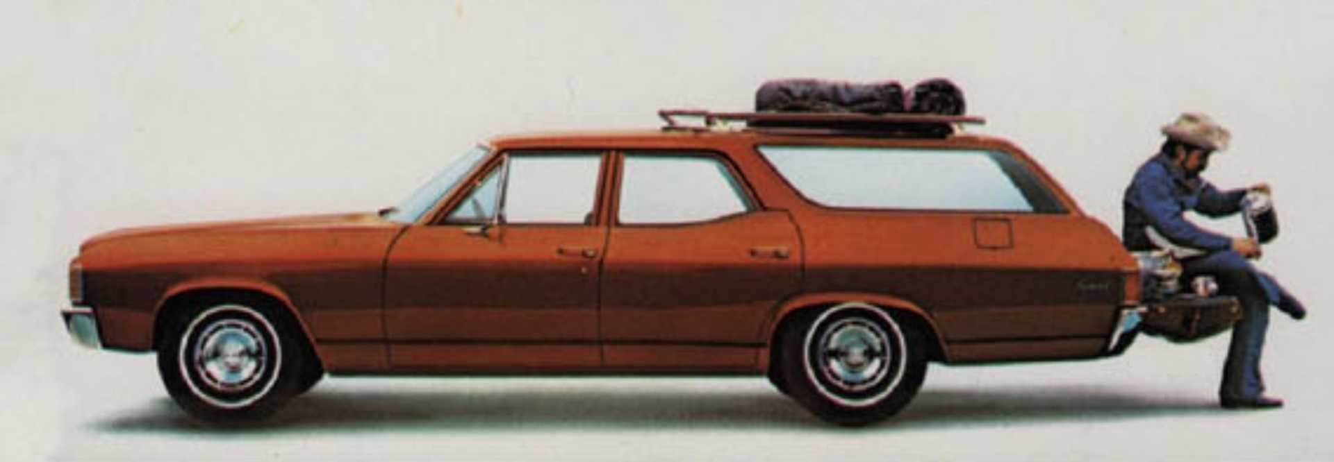 Chevrolet Concours Estate 5.0 V8 Powerglide, 132hp, 1972