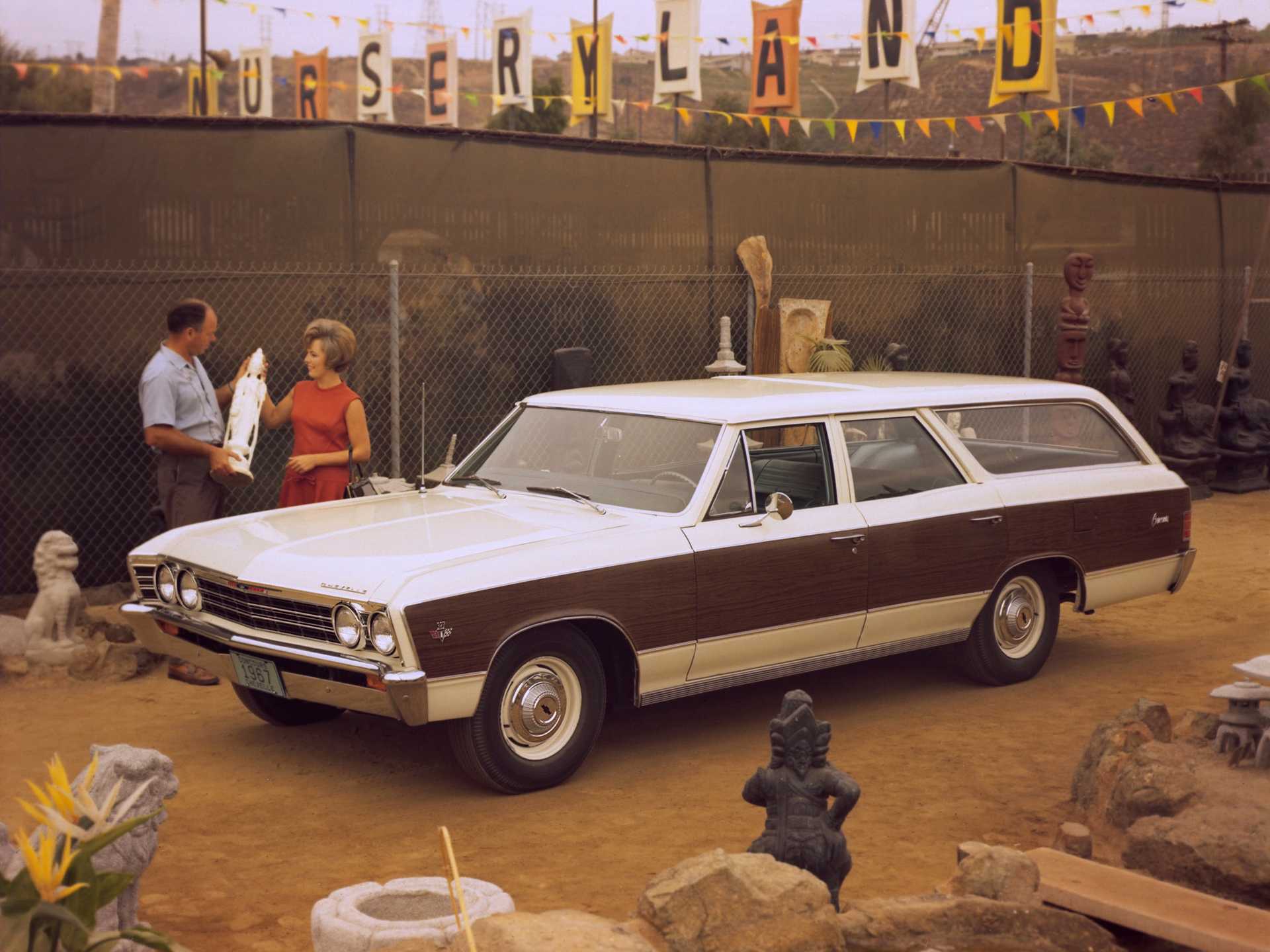 Chevrolet Concours Custom Wagon 5.4 V8 279hp, 1967