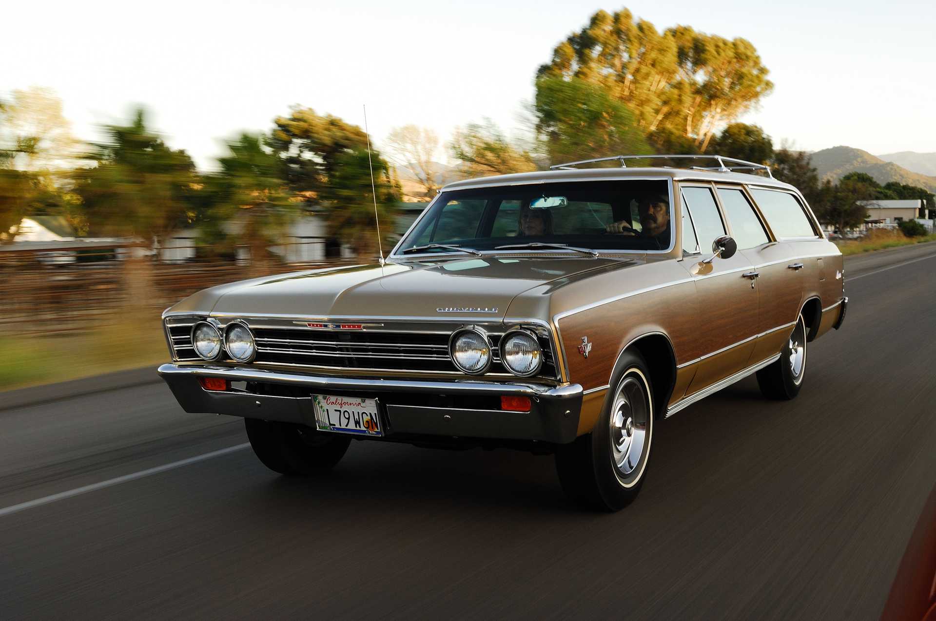 Chevrolet Concours Custom Wagon 5.4 V8 Manual, 330hp, 1967