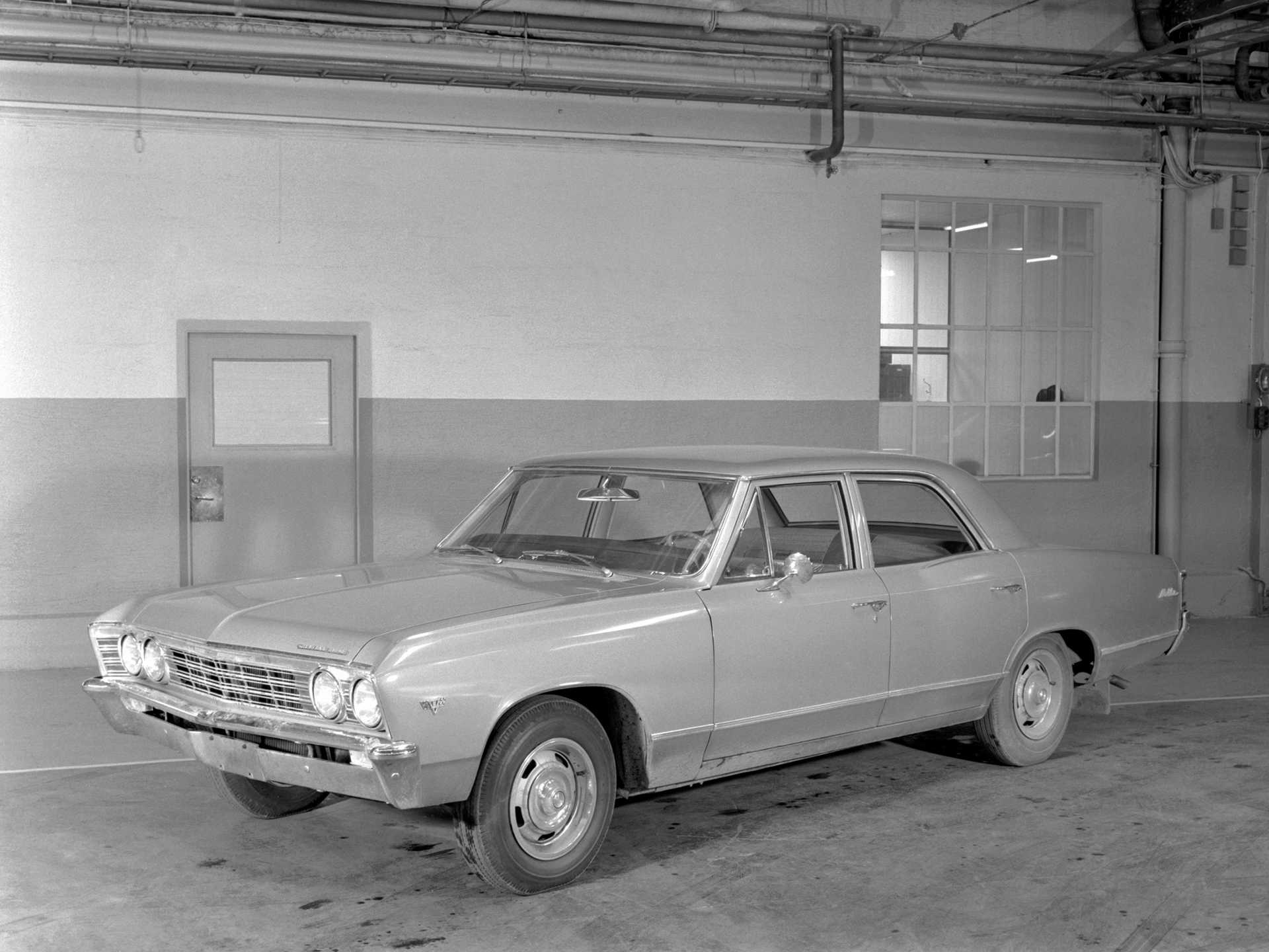 Chevrolet Chevelle Malibu 4-door Sedan 5.4 V8 279hp, 1967