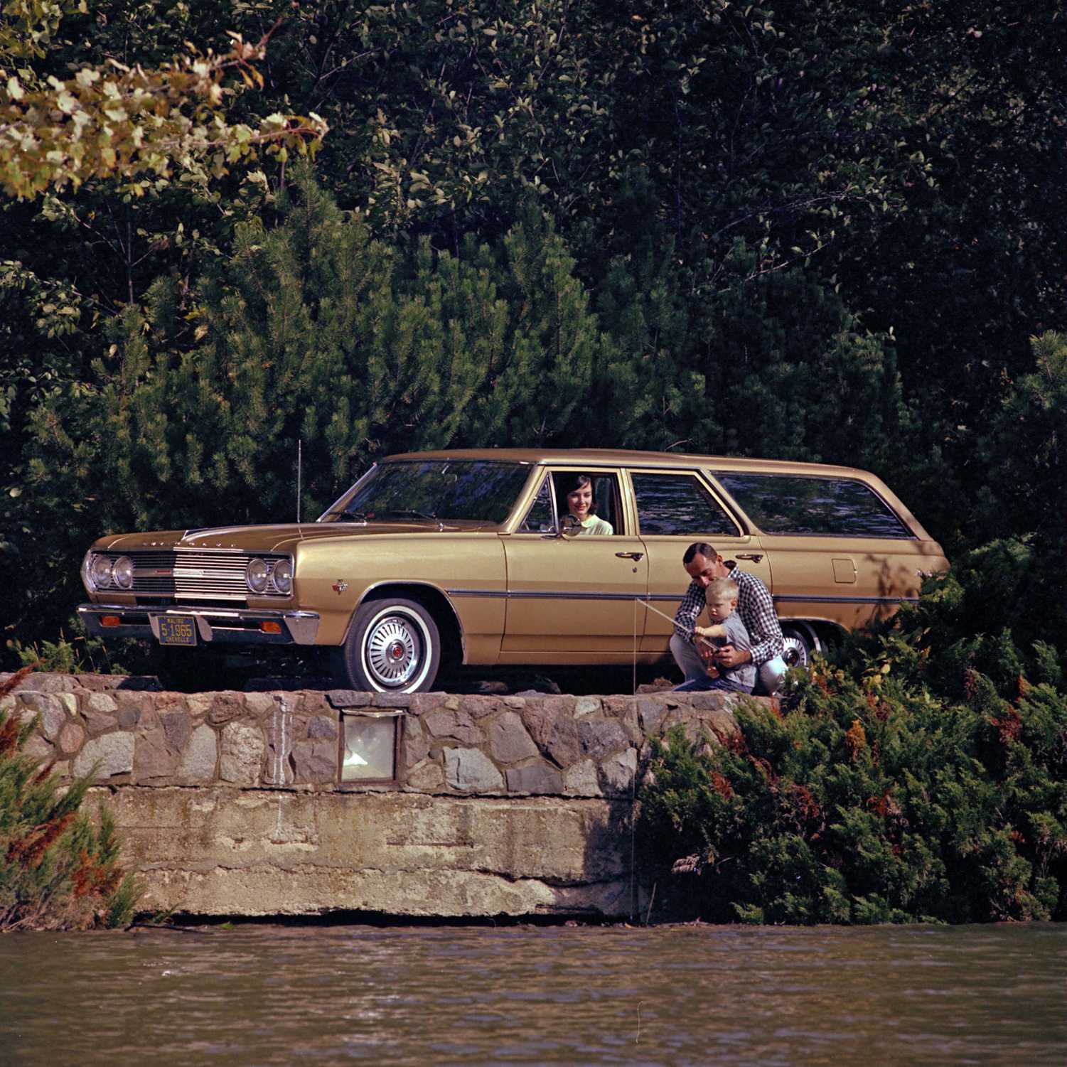 Chevrolet Chevelle 300 Deluxe Wagon 4.6 V8 198hp, 1965