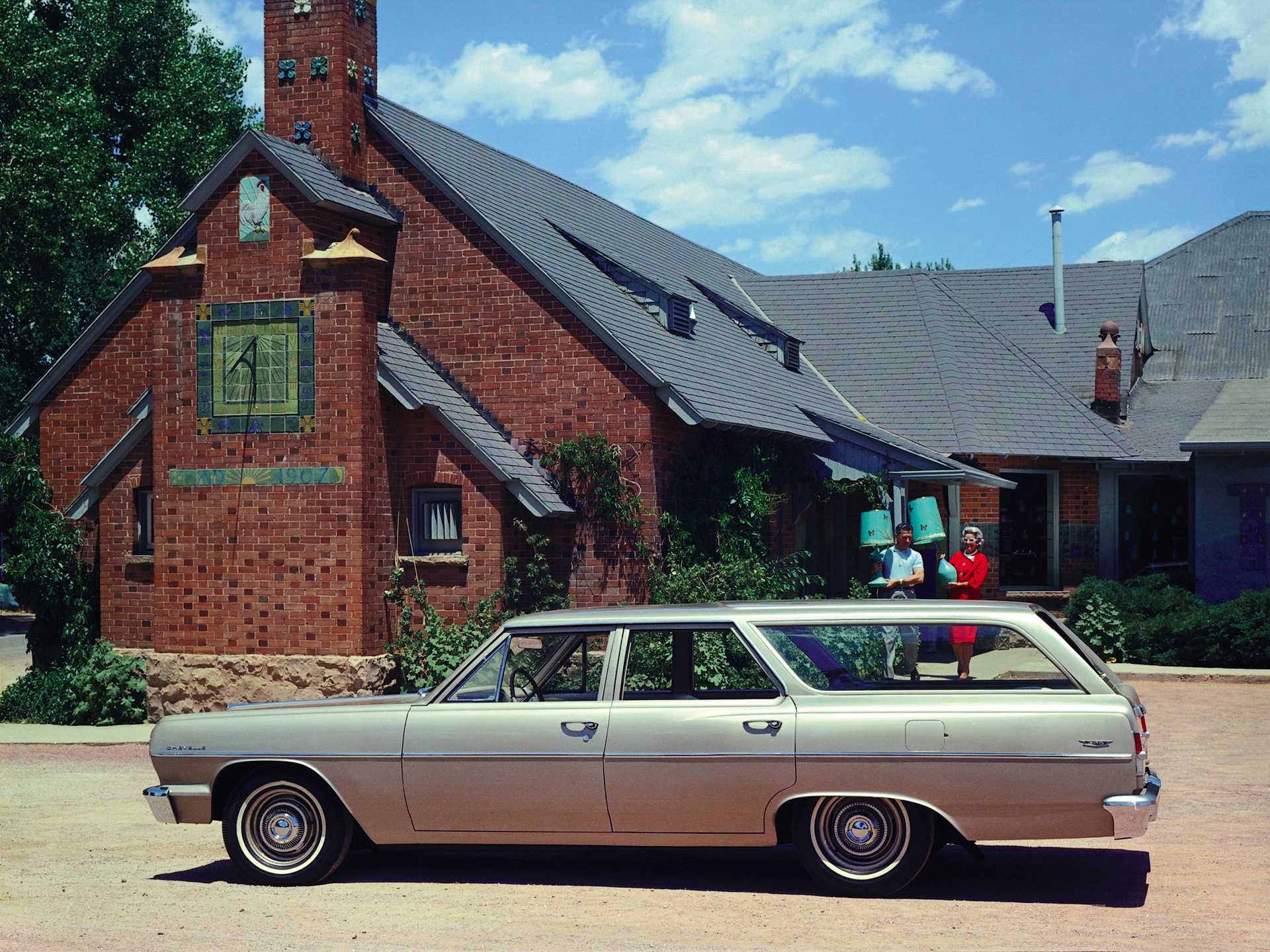 Chevrolet Chevelle Malibu 4-door Wagon 5.4 V8 305hp, 1964