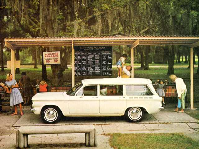 Chevrolet Corvair 500 Lakewood 2.4 H6 Manual, 82hp, 1961