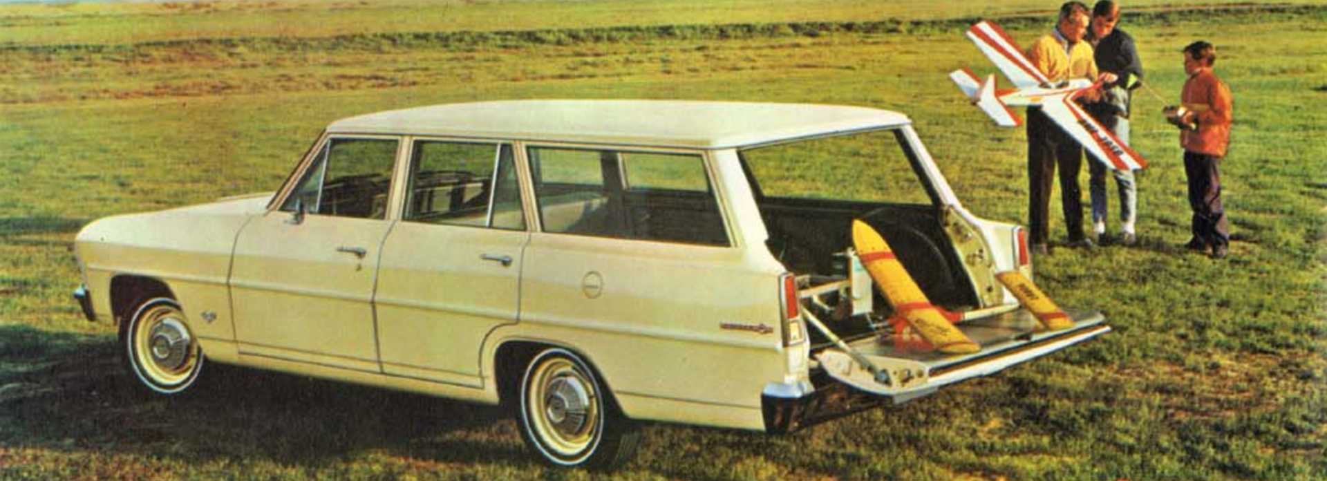 Chevrolet Chevy II 100 Wagon 4.6 V8 198hp, 1967