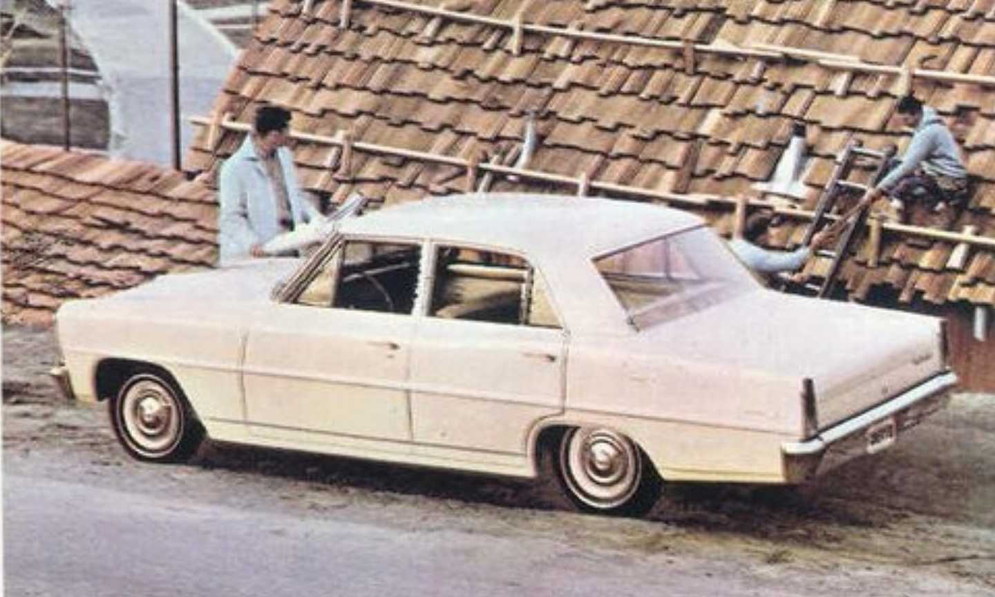 Chevrolet Chevy II 100 4-door Sedan 5.4 V8 355hp, 1966