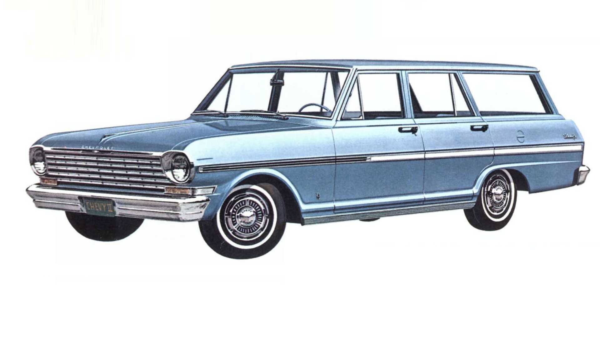 Chevrolet Nova 400 Wagon 3.2 122hp, 1963