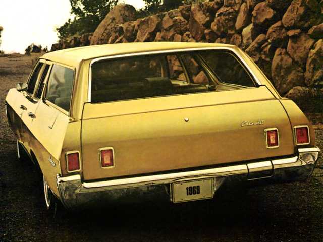 Chevrolet Brookwood 4.1 Powerglide, 157hp, 1969
