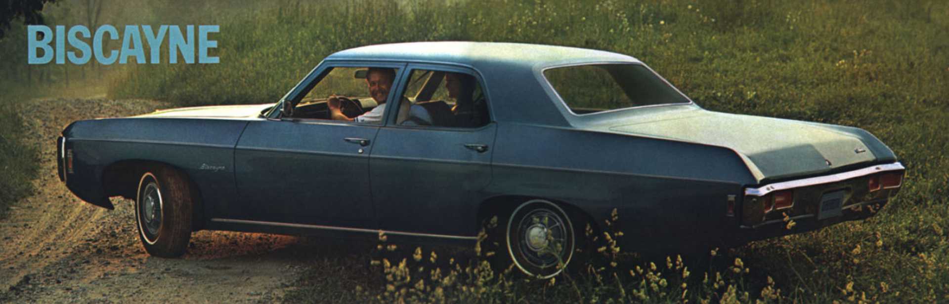 Chevrolet Biscayne 4-door Sedan 5.4 V8 Manual, 238hp, 1969
