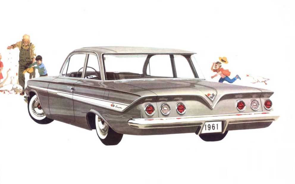 Chevrolet Impala 2-door Sedan 4.6 V8 Manual, 173hp, 1961