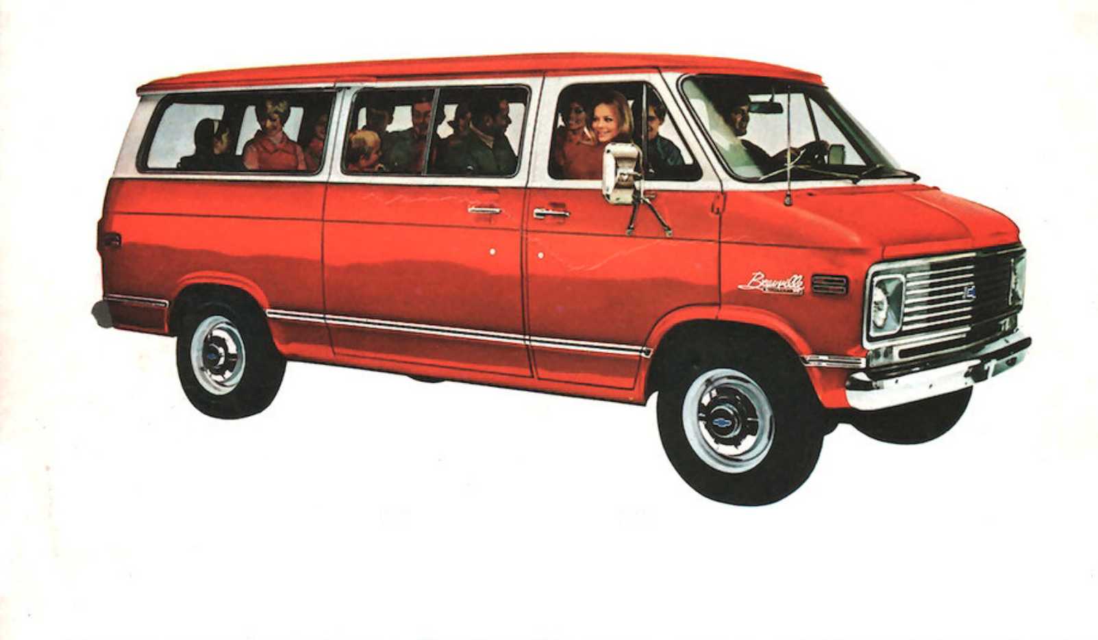 Chevrolet G20 Sportvan 4.1 112hp, 1971