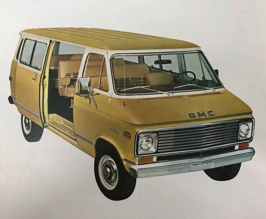 GMC G3500 Rally 5.7 V8 Hydra-Matic, 172hp, 1971
