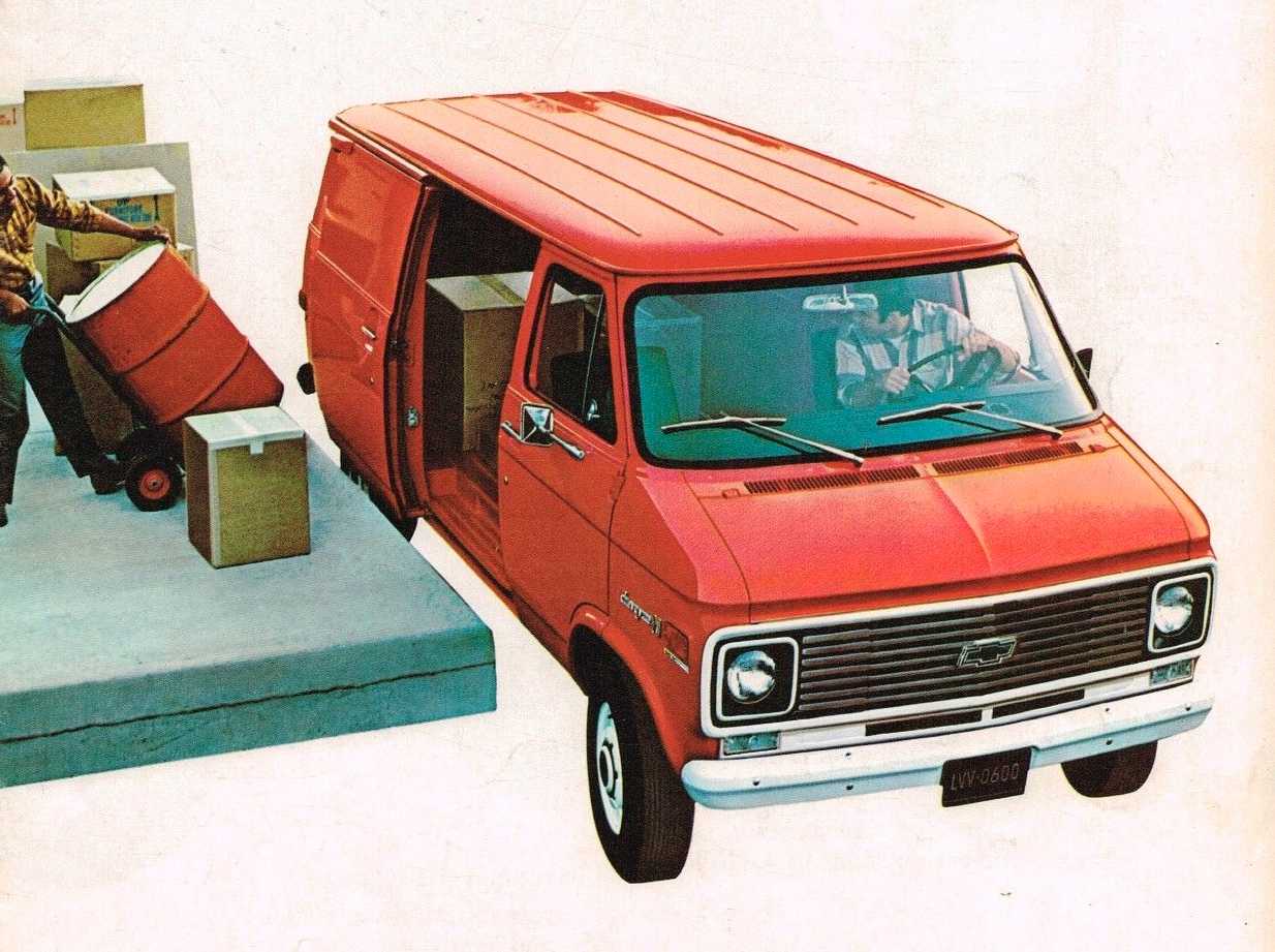 Chevrolet G20 Chevy Van 5.7 V8 172hp, 1971