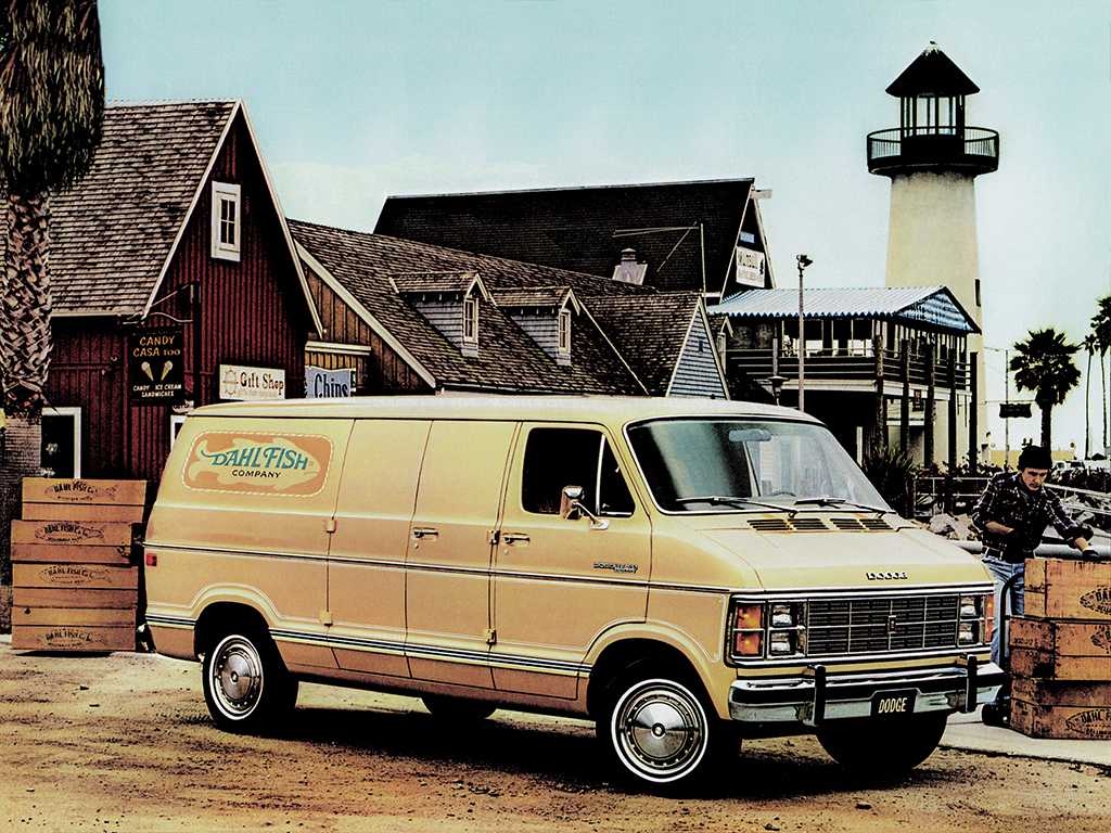 Dodge B300 Tradesman 5.9 V8 LoadFlite, 173hp, 1980