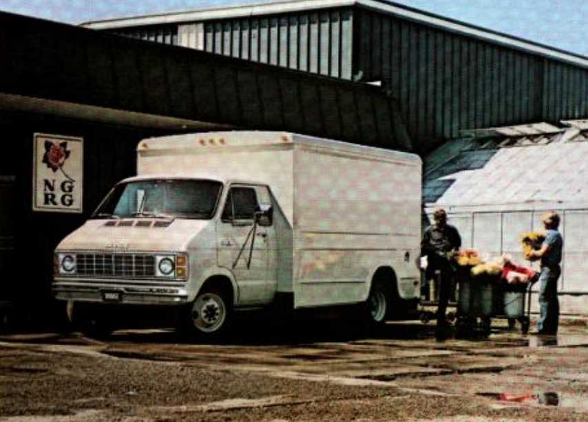 Dodge CB300 Kary-Van 5.9 V8 LoadFlite, 173hp, 1980