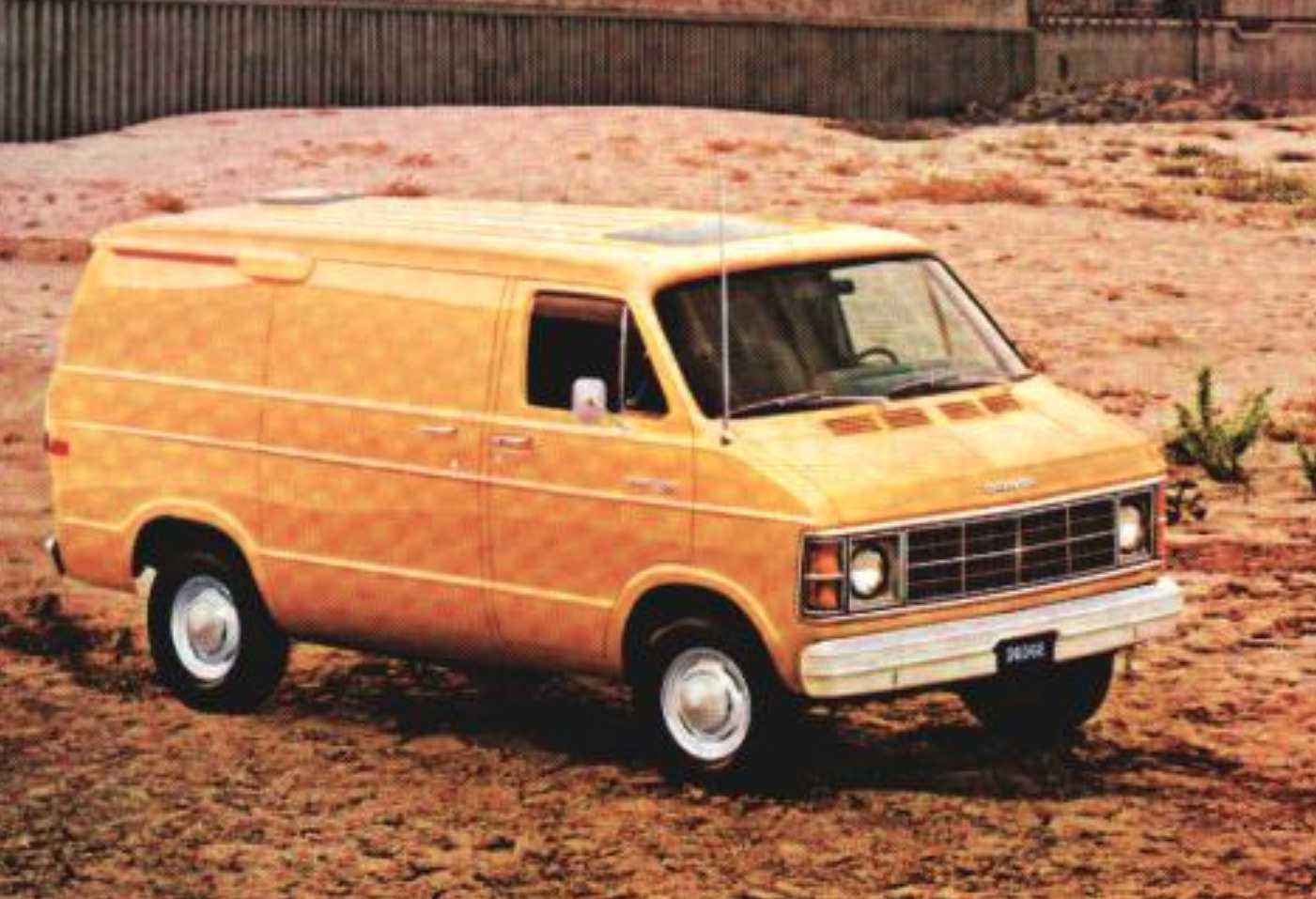 Dodge B100 Tradesman 3.7 107hp, 1980
