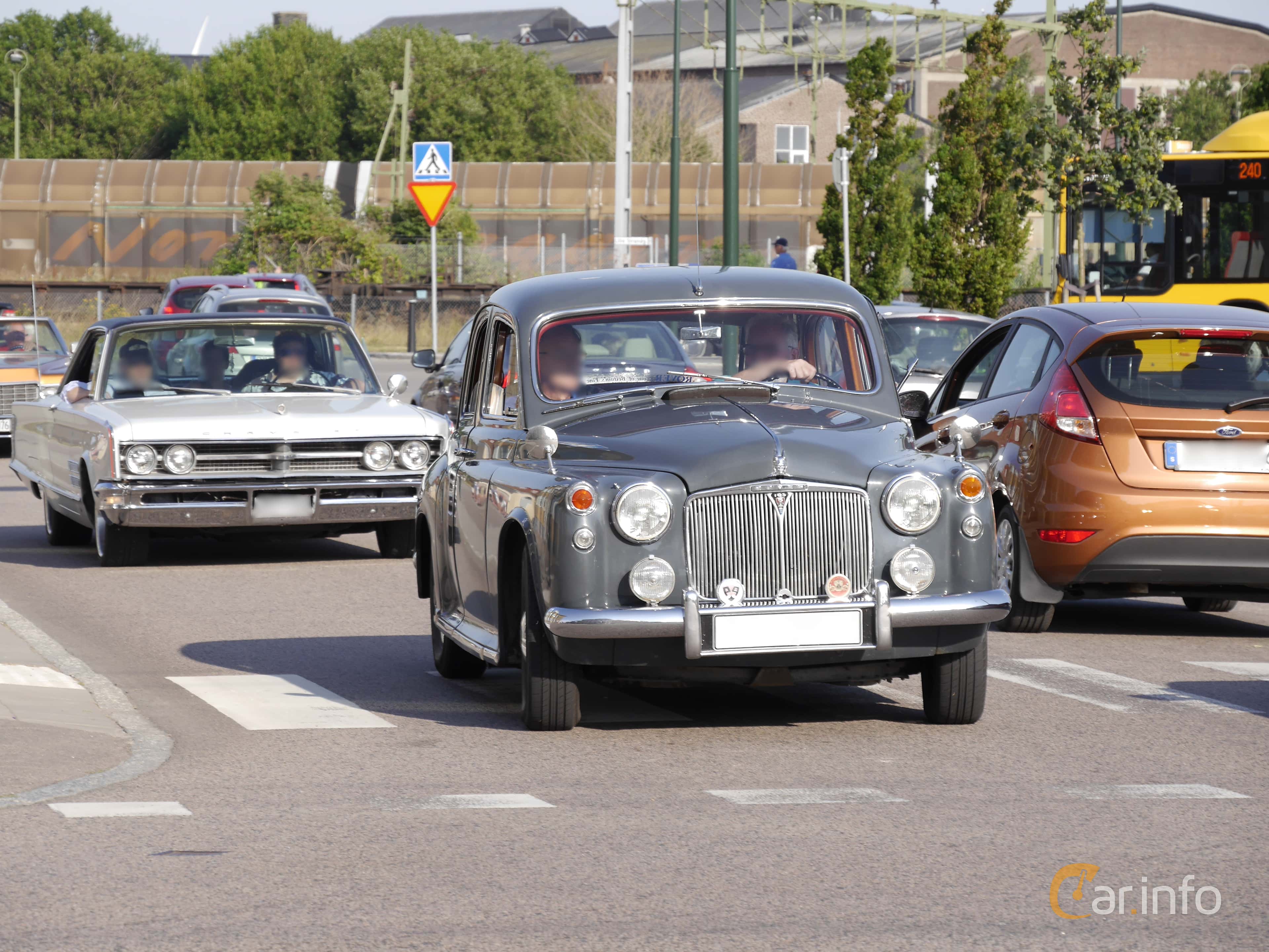 Rover 105S 2.6 Manual, 110hp, 1958