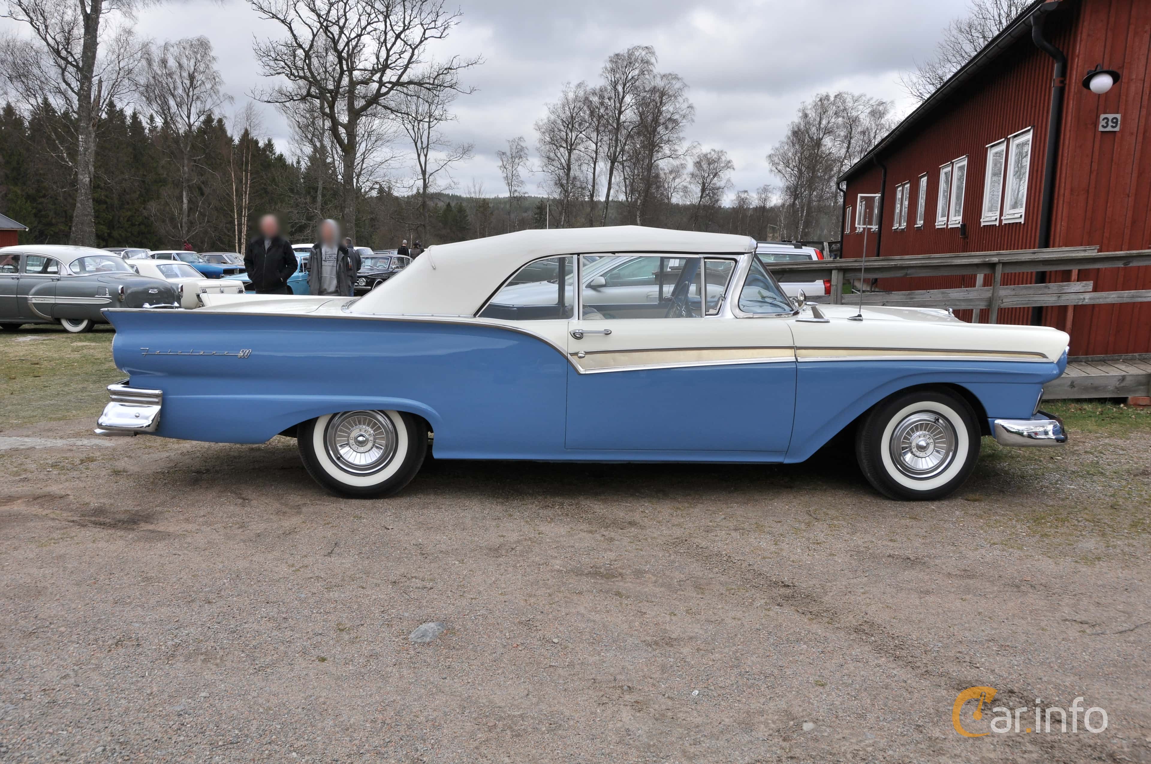 Ford Fairlane 500 Sunliner 5.1 V8 Manual, 249hp, 1957