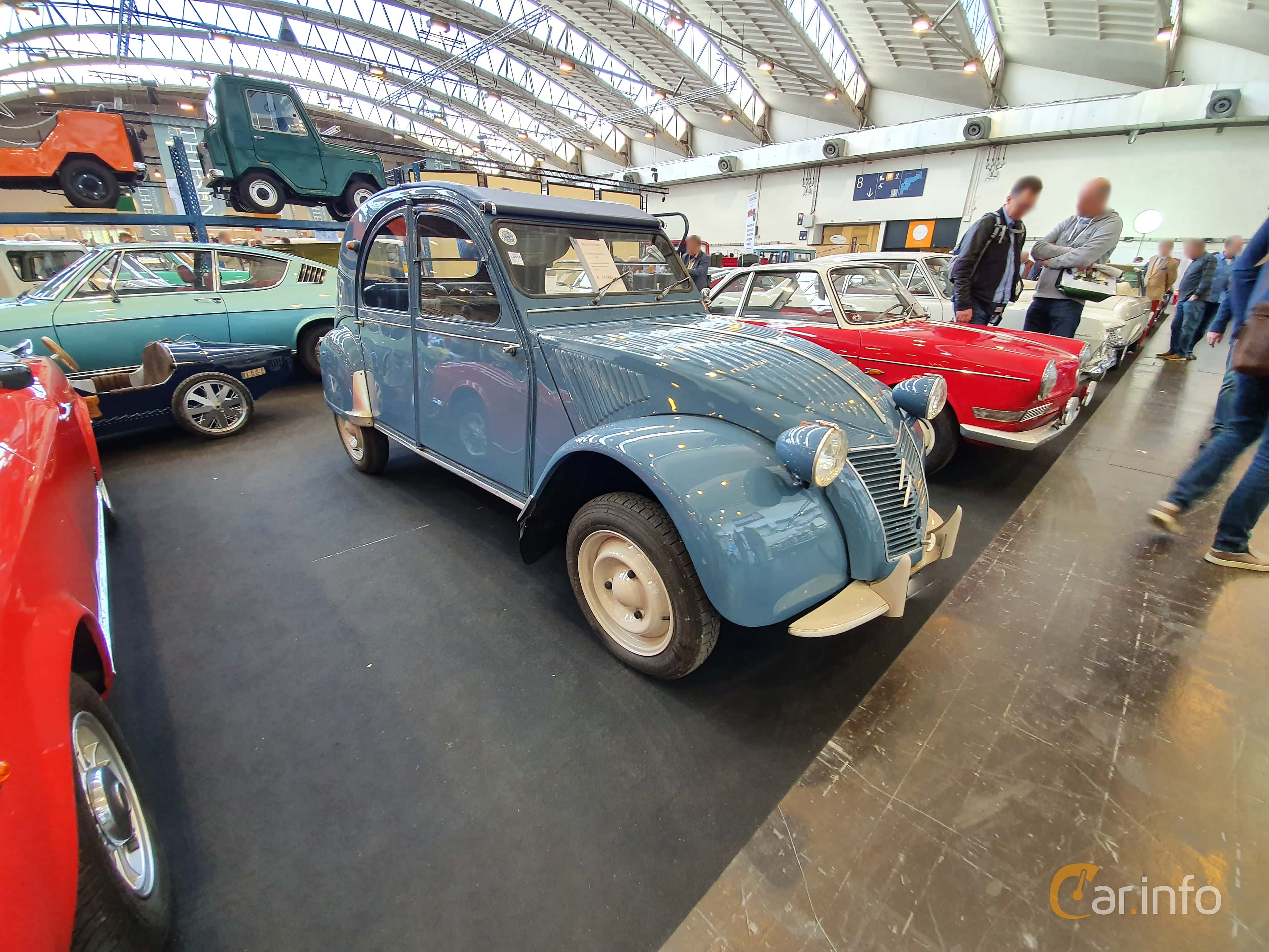 Citroën 2CV 0.37 Manual, 10hp, 1950