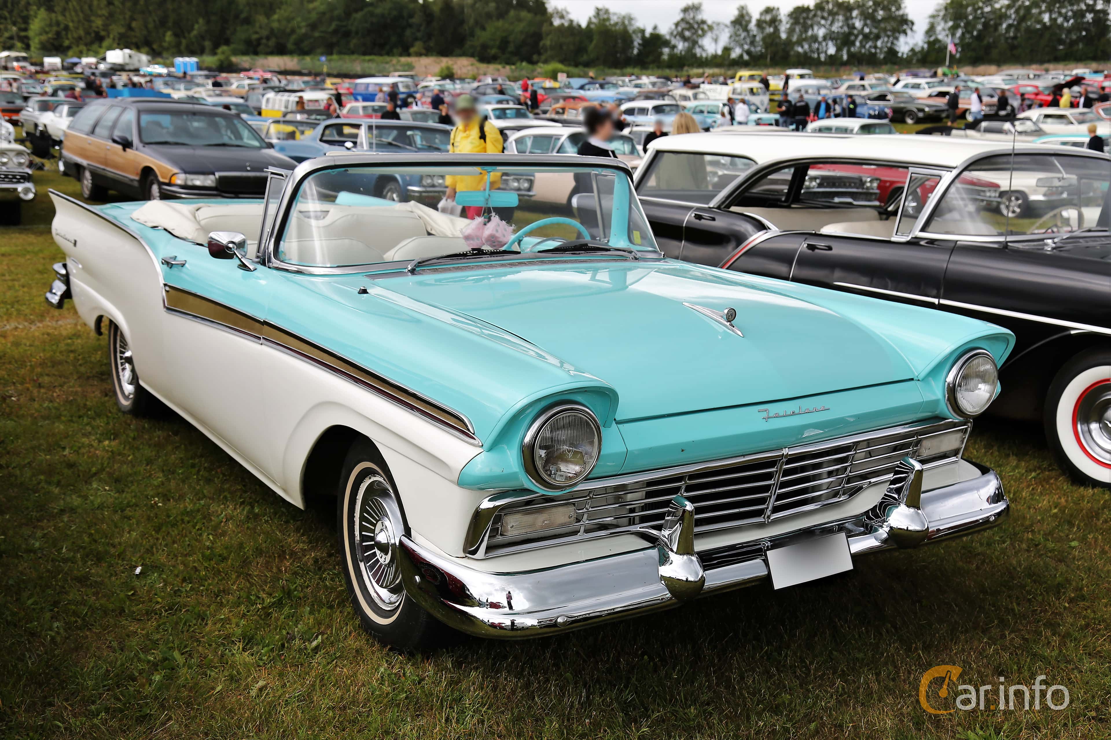 Ford Fairlane 500 Sunliner 4.8 V8 Manual, 215hp, 1957