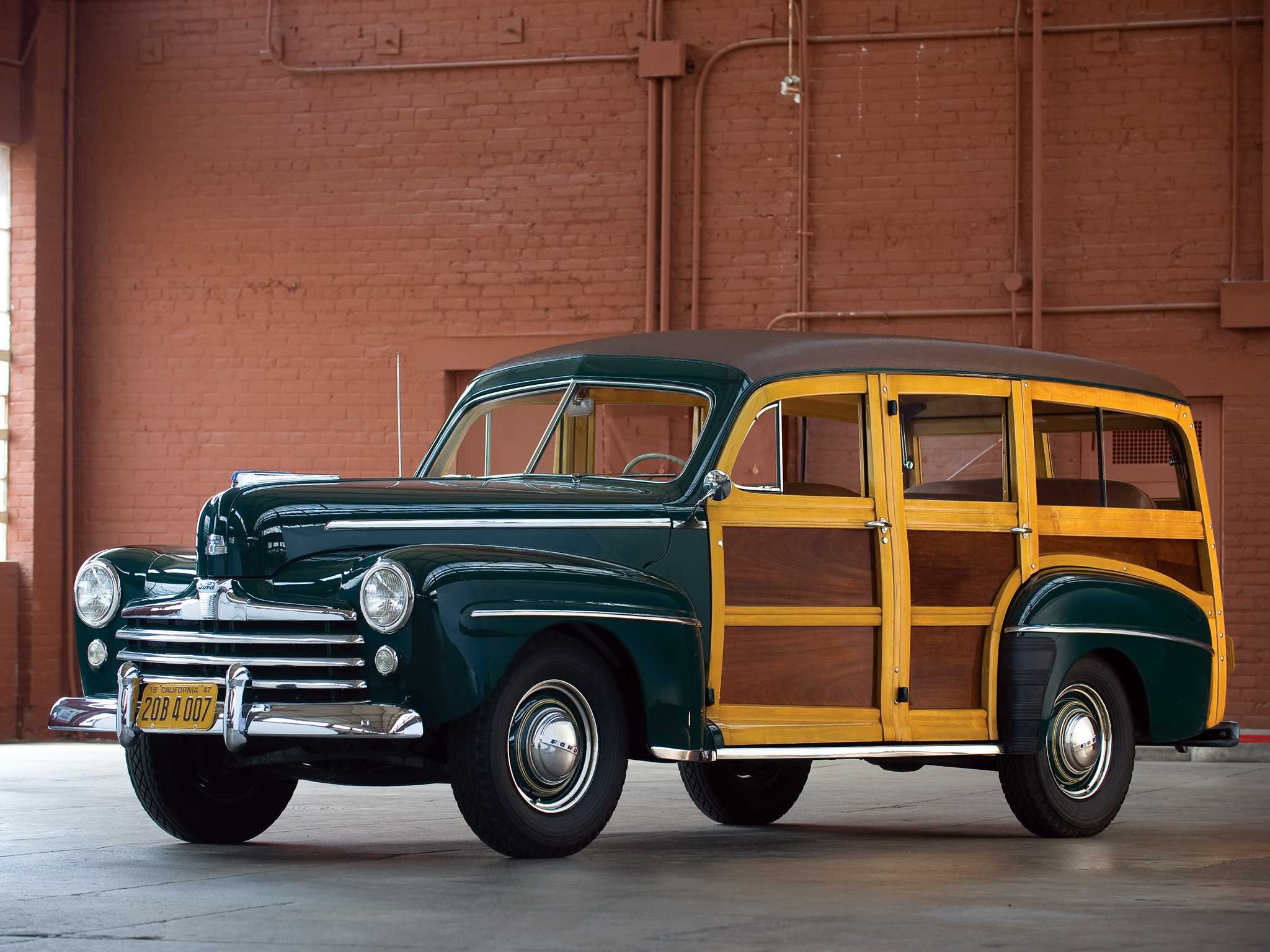 Ford Super Deluxe Station Wagon 3.9 V8 Manual, 102hp, 1947