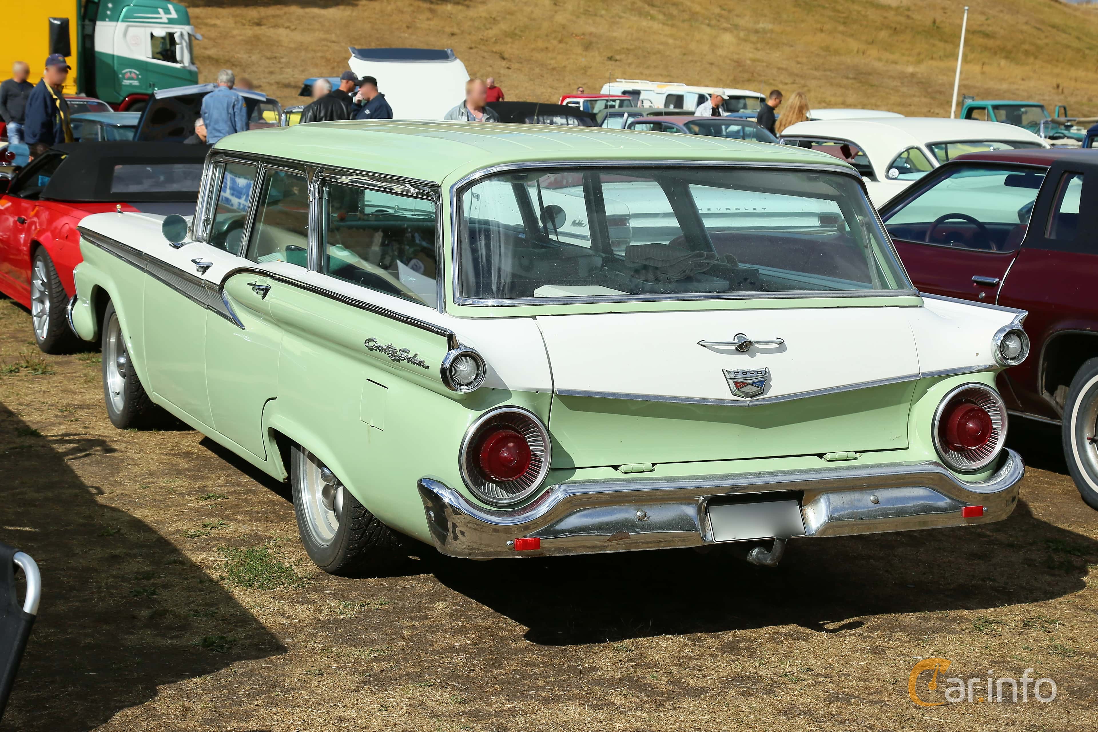 Ford Country Sedan 2-seat 5.8 V8 Automatic, 305hp, 1959