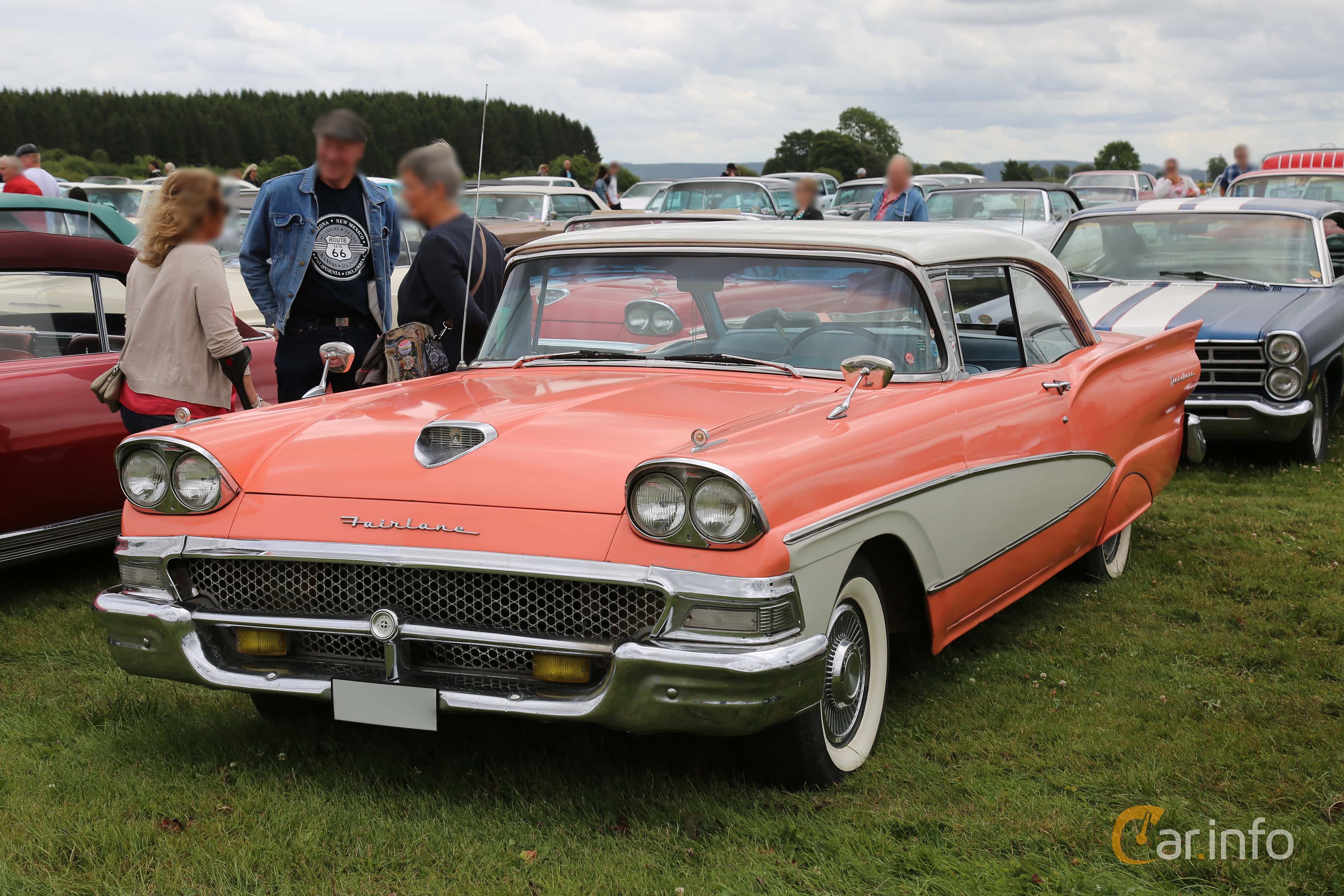 Ford Fairlane 500 Club Victoria 5.4 V8 Automatic, 243hp, 1958