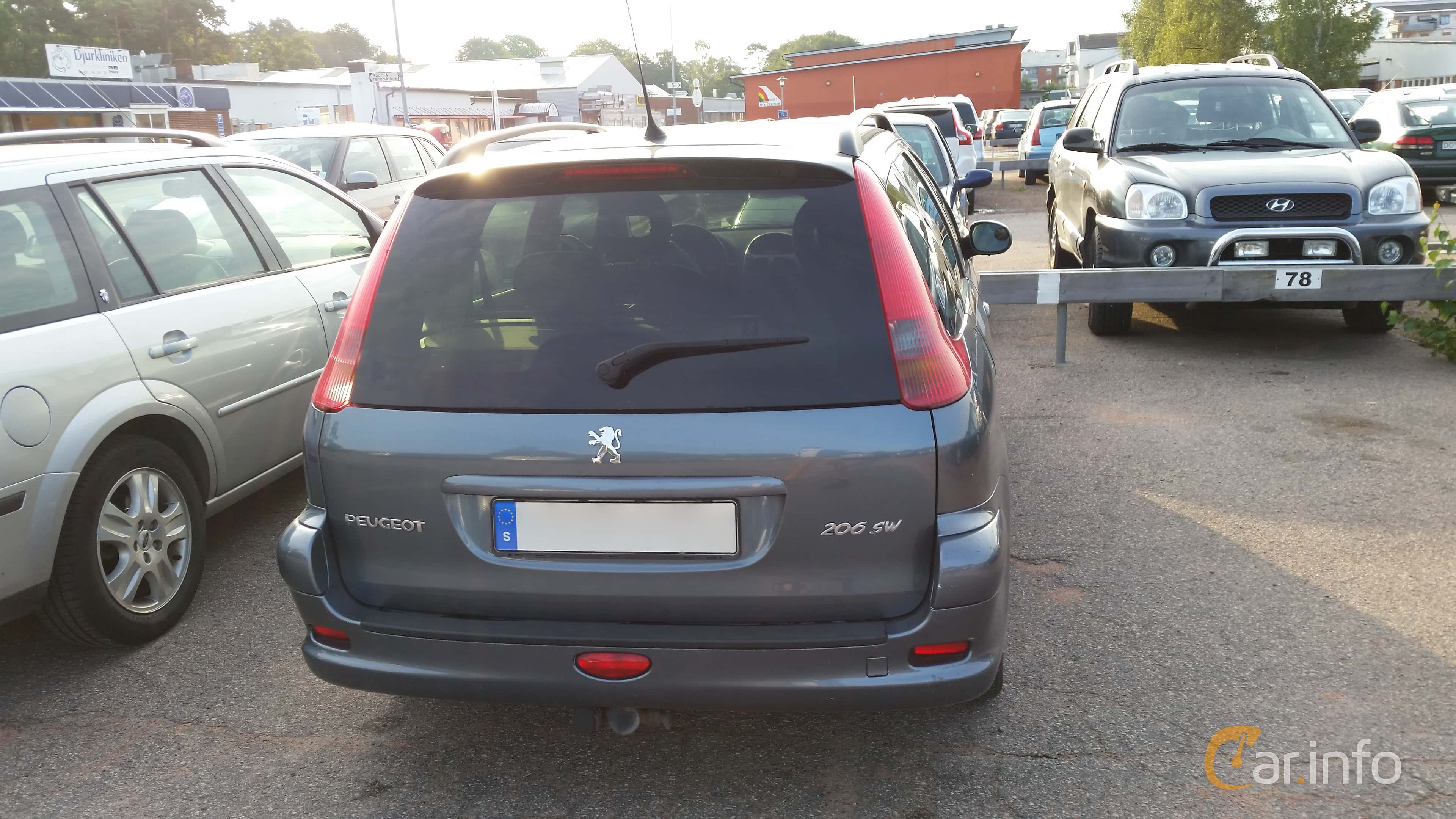 Peugeot 206 SW 1.6 Manual, 109hp, 2006