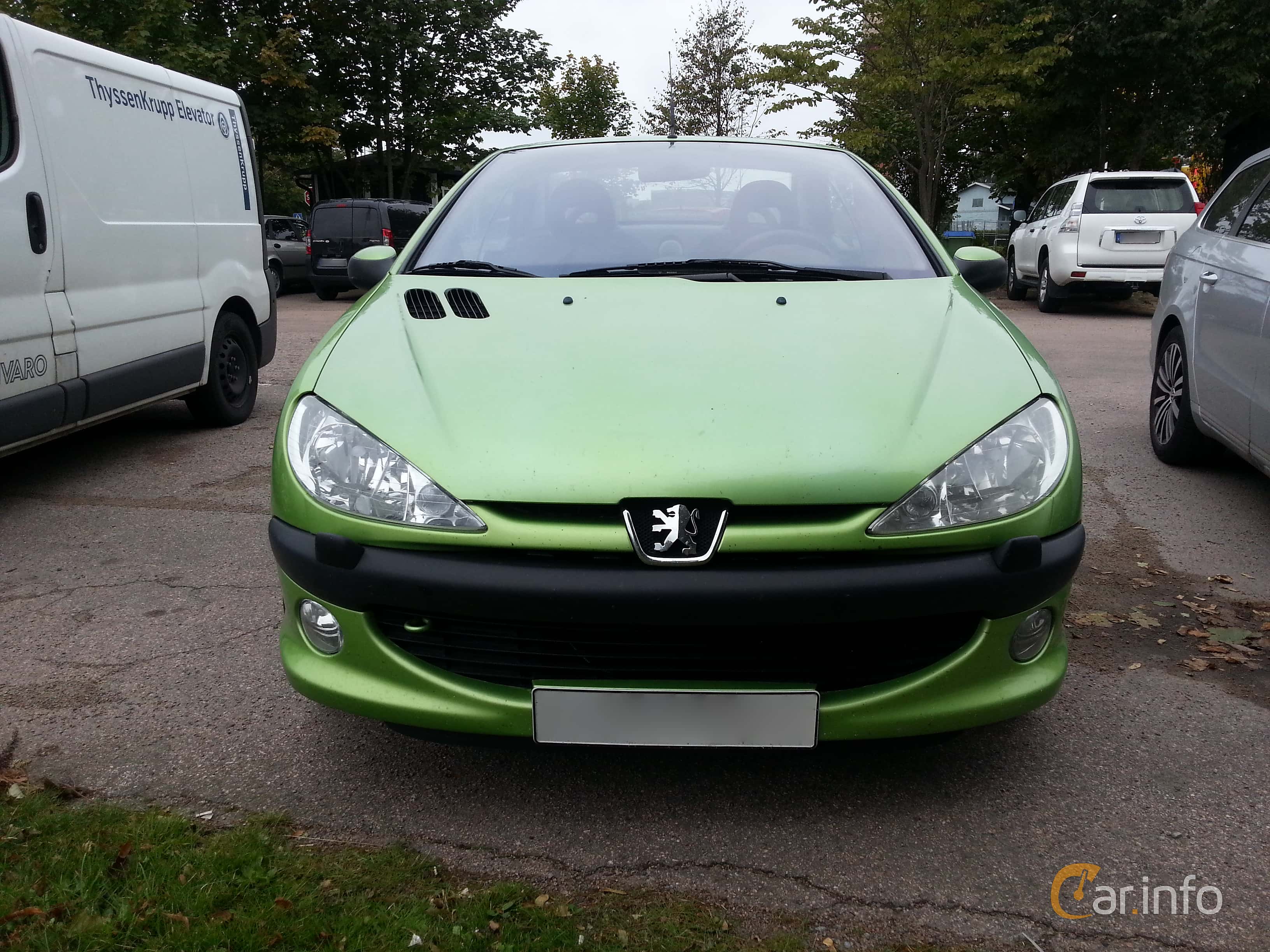 Peugeot 206 CC 1.6 Manual, 109hp, 2003