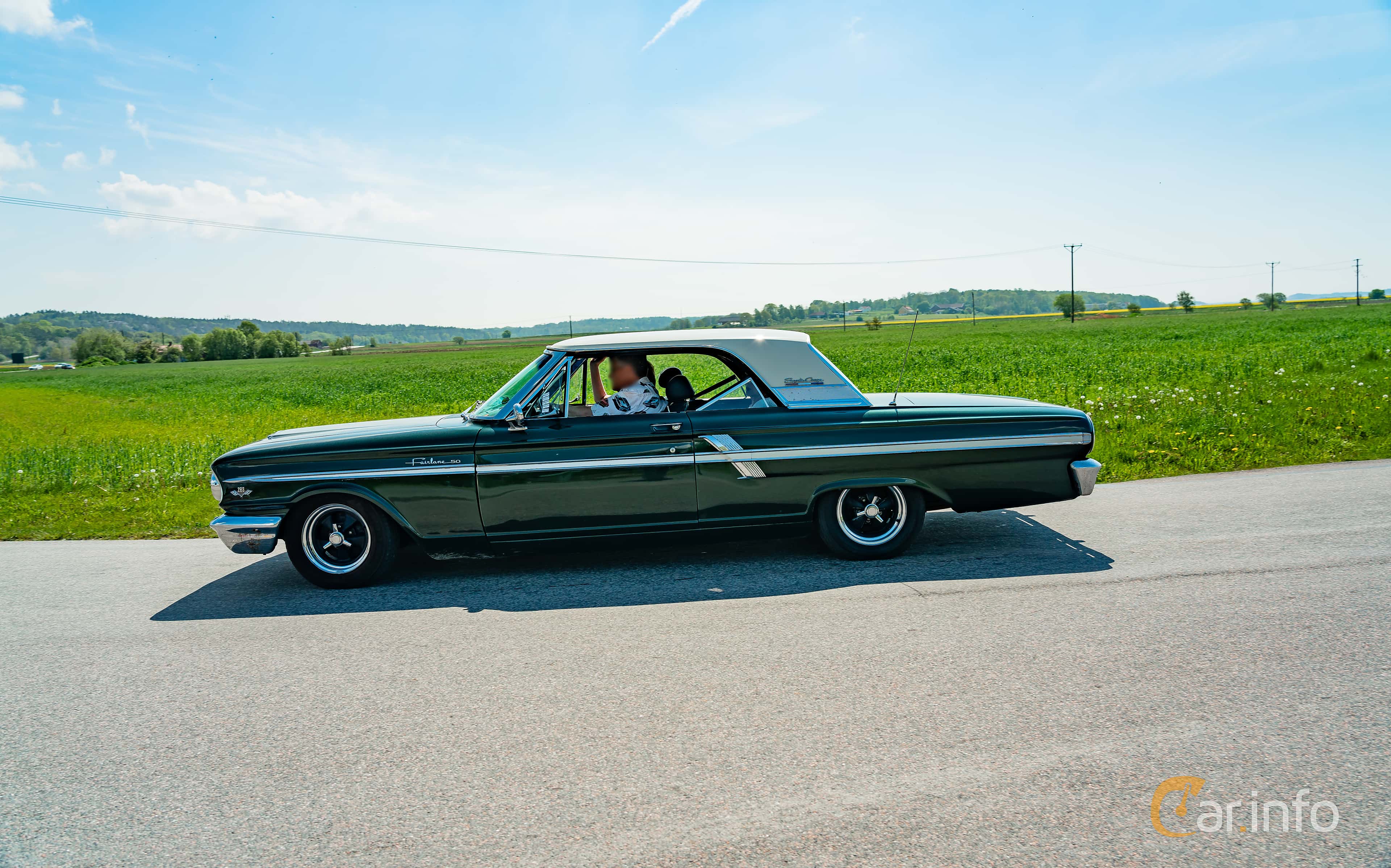 Ford Fairlane 2-door Hardtop 4.3 V8 Manual, 166hp, 1964
