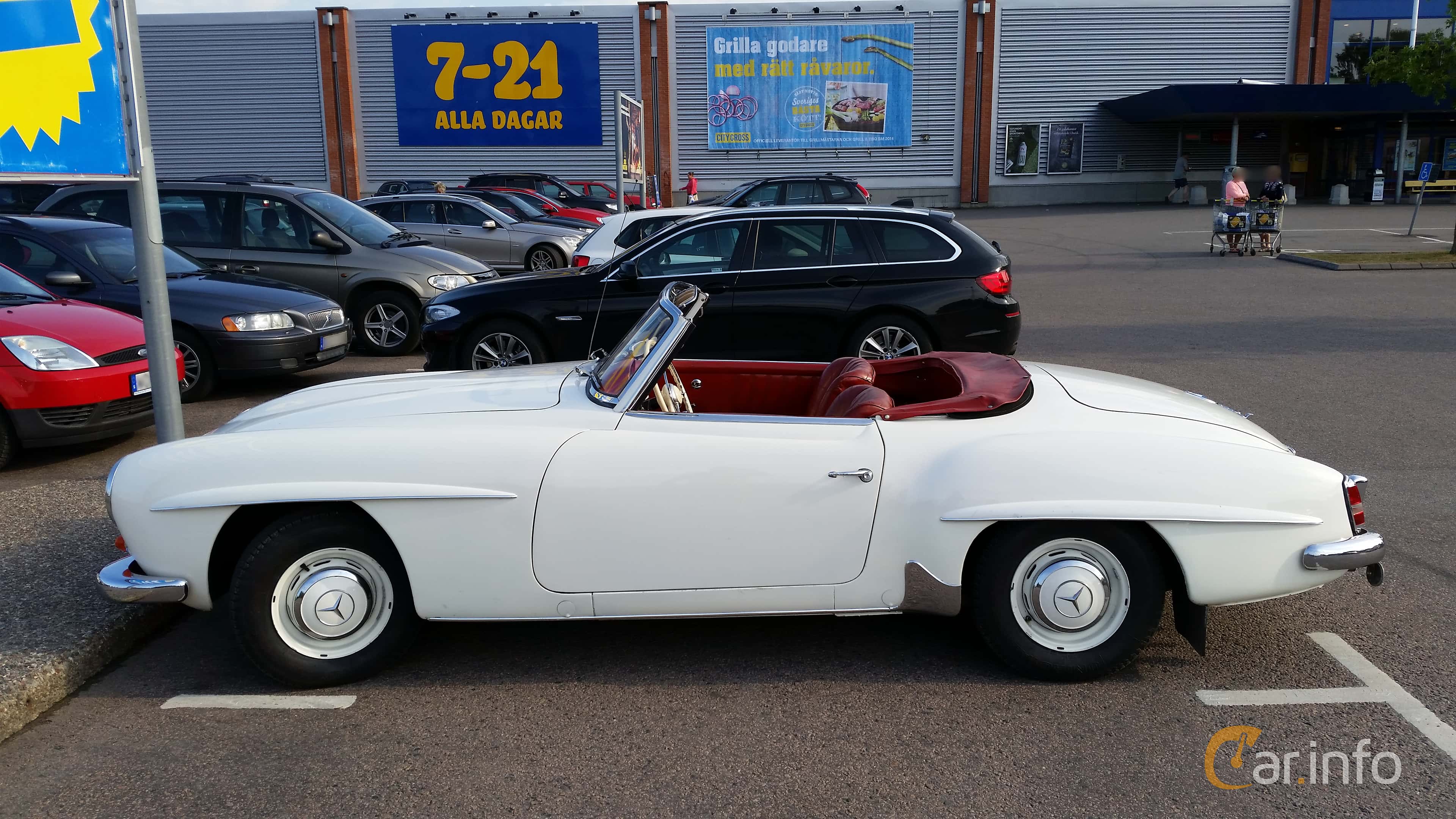 Mercedes-Benz 190 SL Coupé  Manual, 105hp, 1957