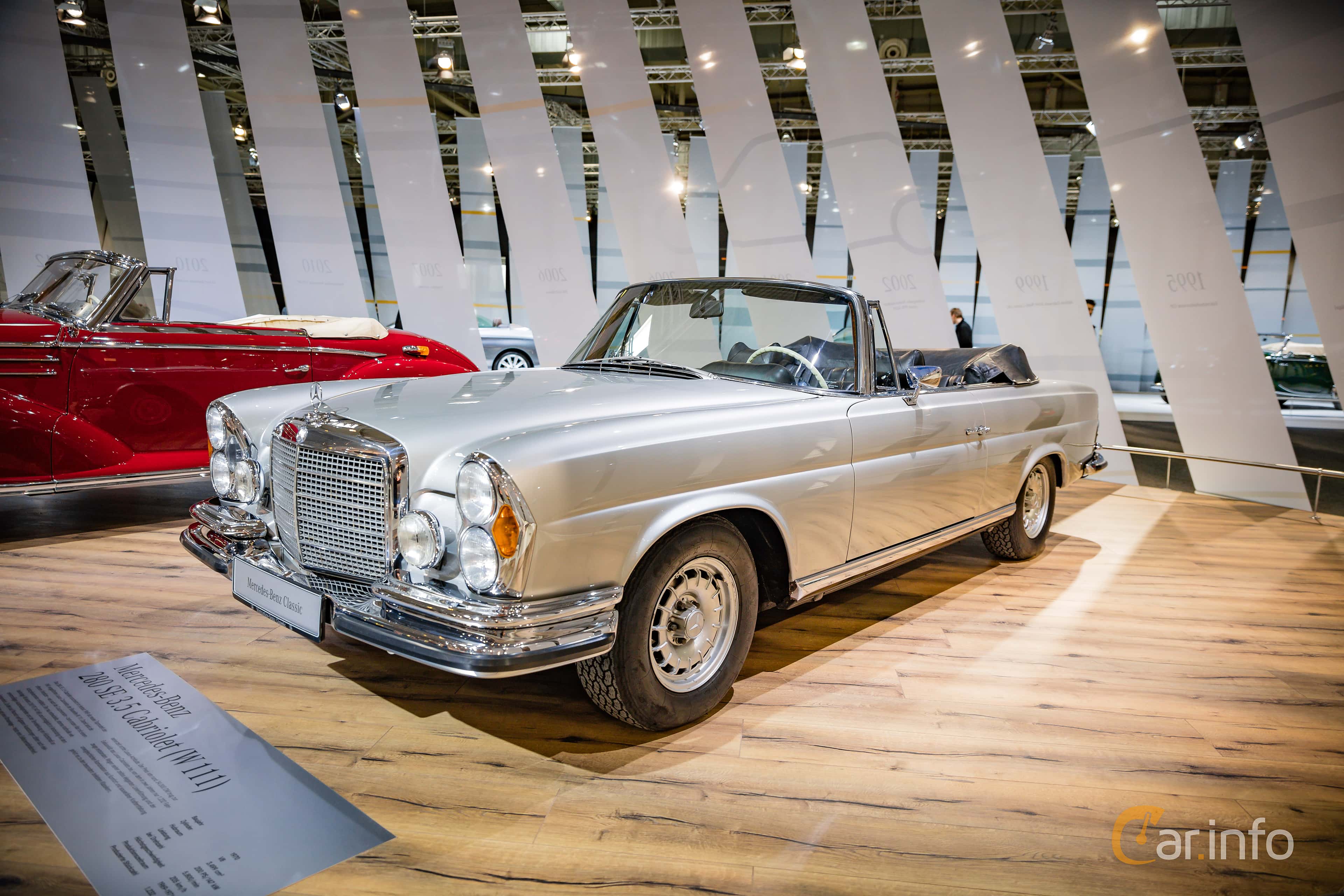 Mercedes-Benz 280 SE 3.5 Cabriolet  Automatic, 200hp, 1970