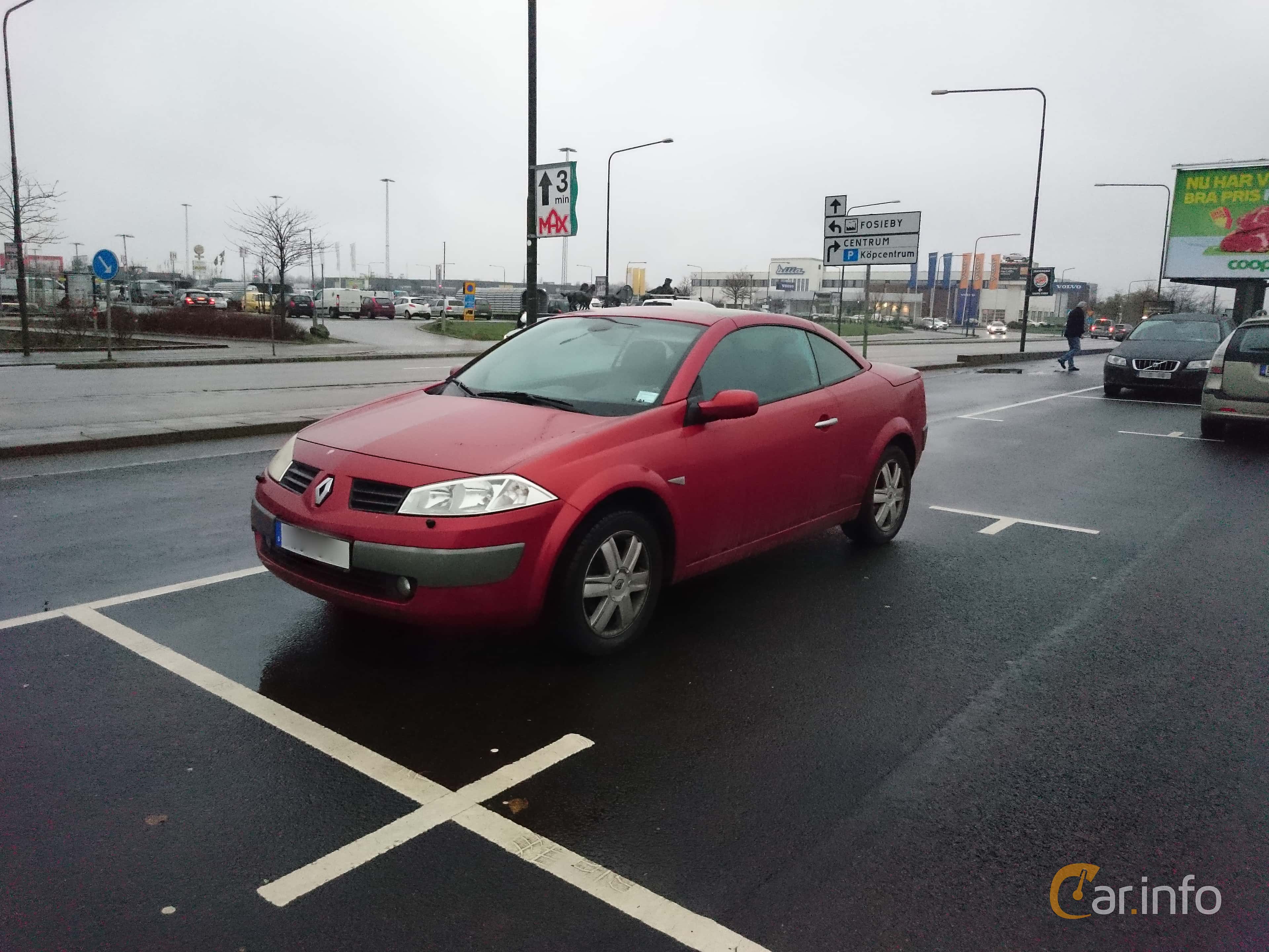 Renault Mégane Coupé-Cabriolet 1.6 Manual, 113hp, 2004