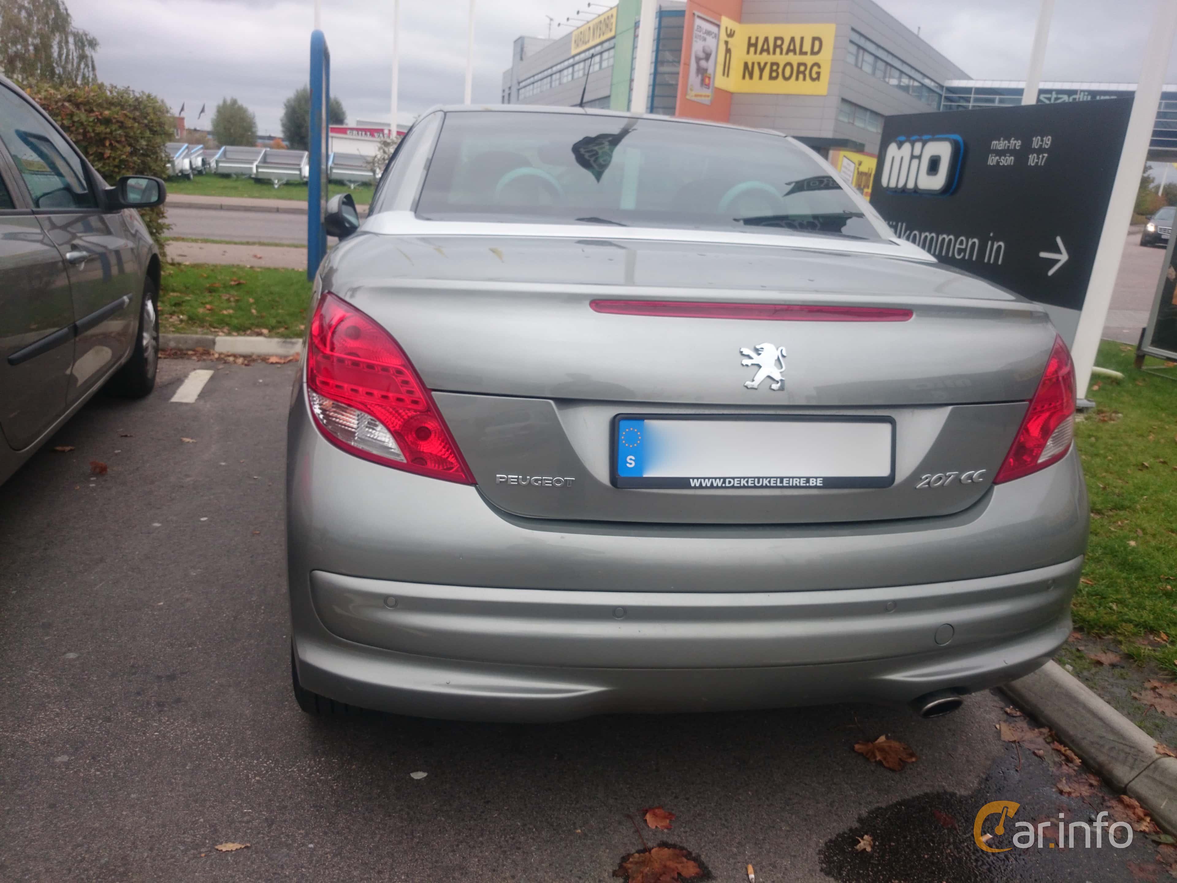 Peugeot 207 CC 1.6 VTi 120hp, 2012