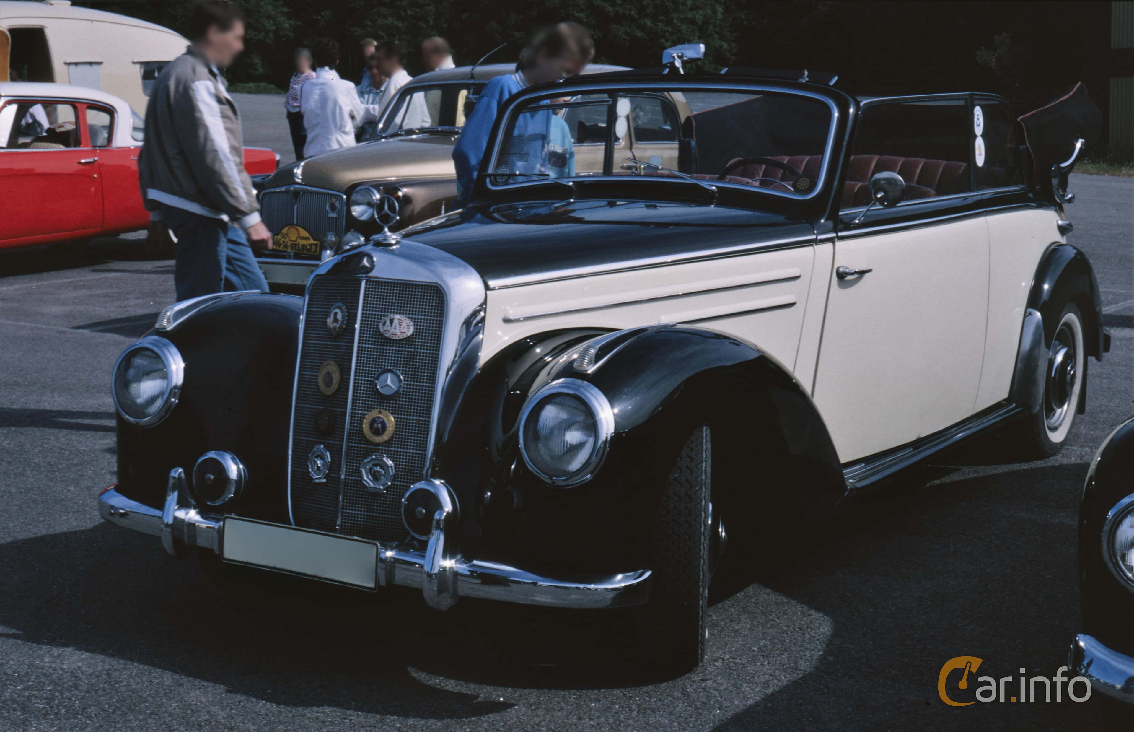 Mercedes-Benz 220 Cabriolet  Manual, 80hp, 1951