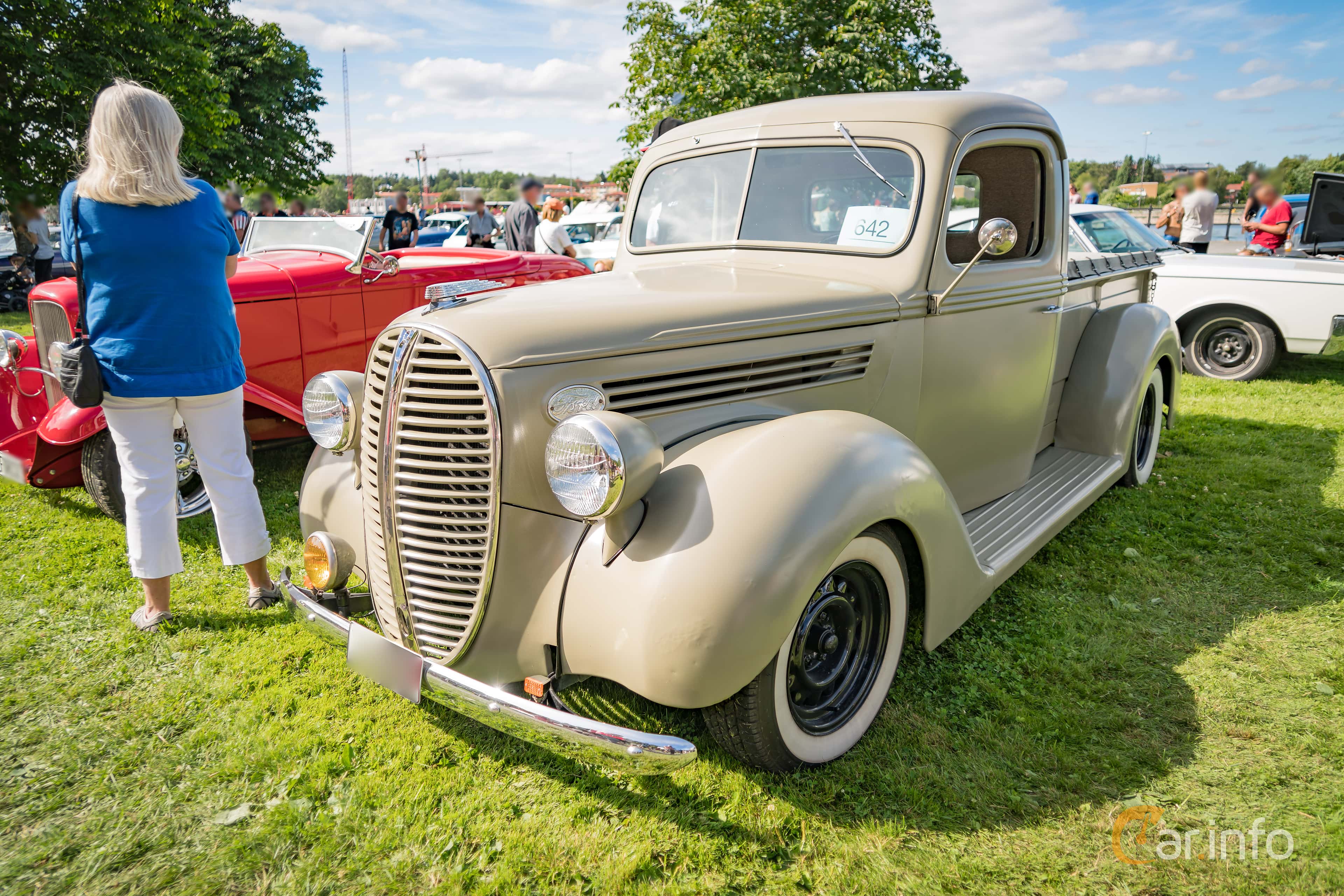 Ford Model 81C Pickup Truck 3.6 V8 Manual, 86hp, 1938