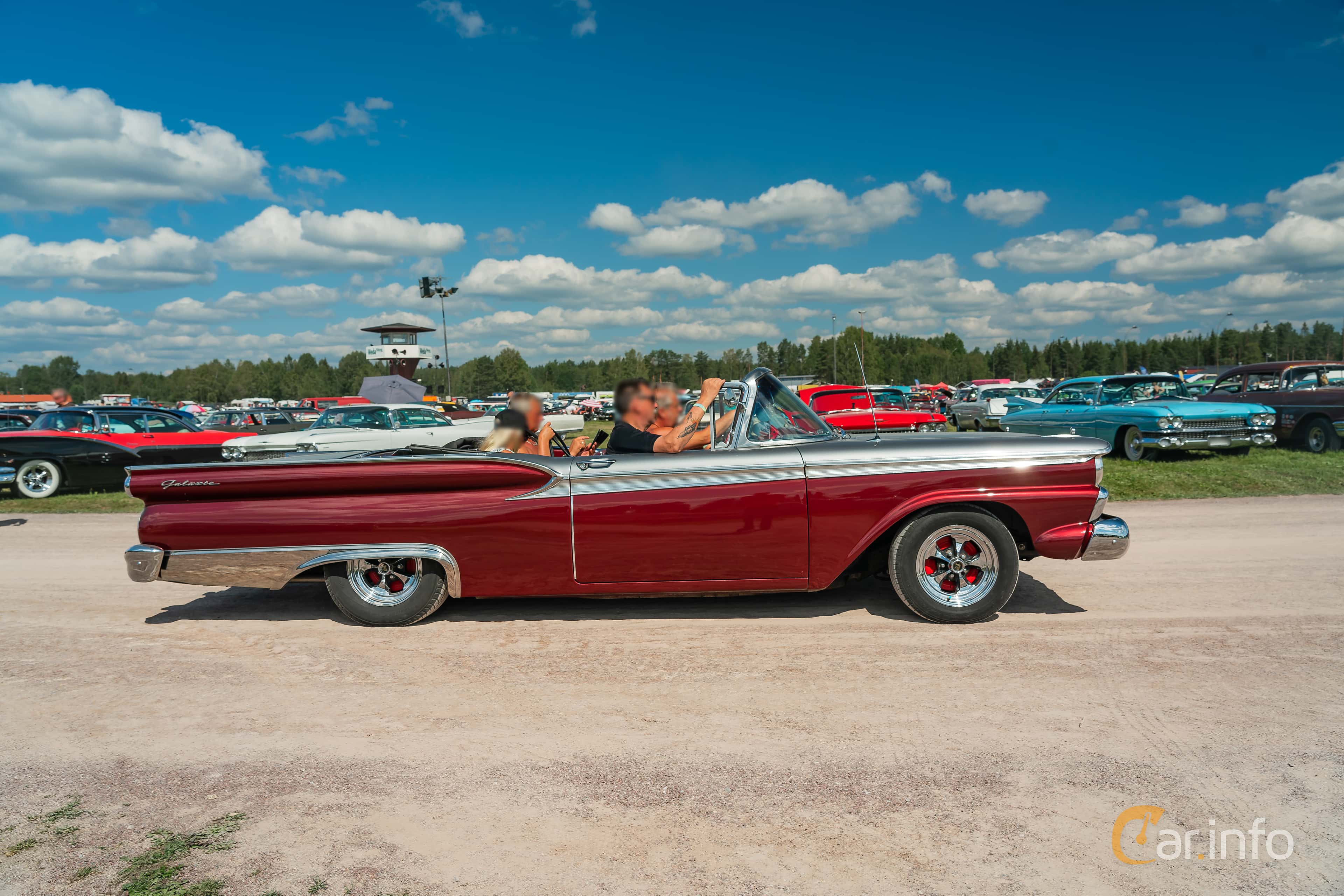 Ford Galaxie Sunliner 4.8 V8 Automatic, 203hp, 1959