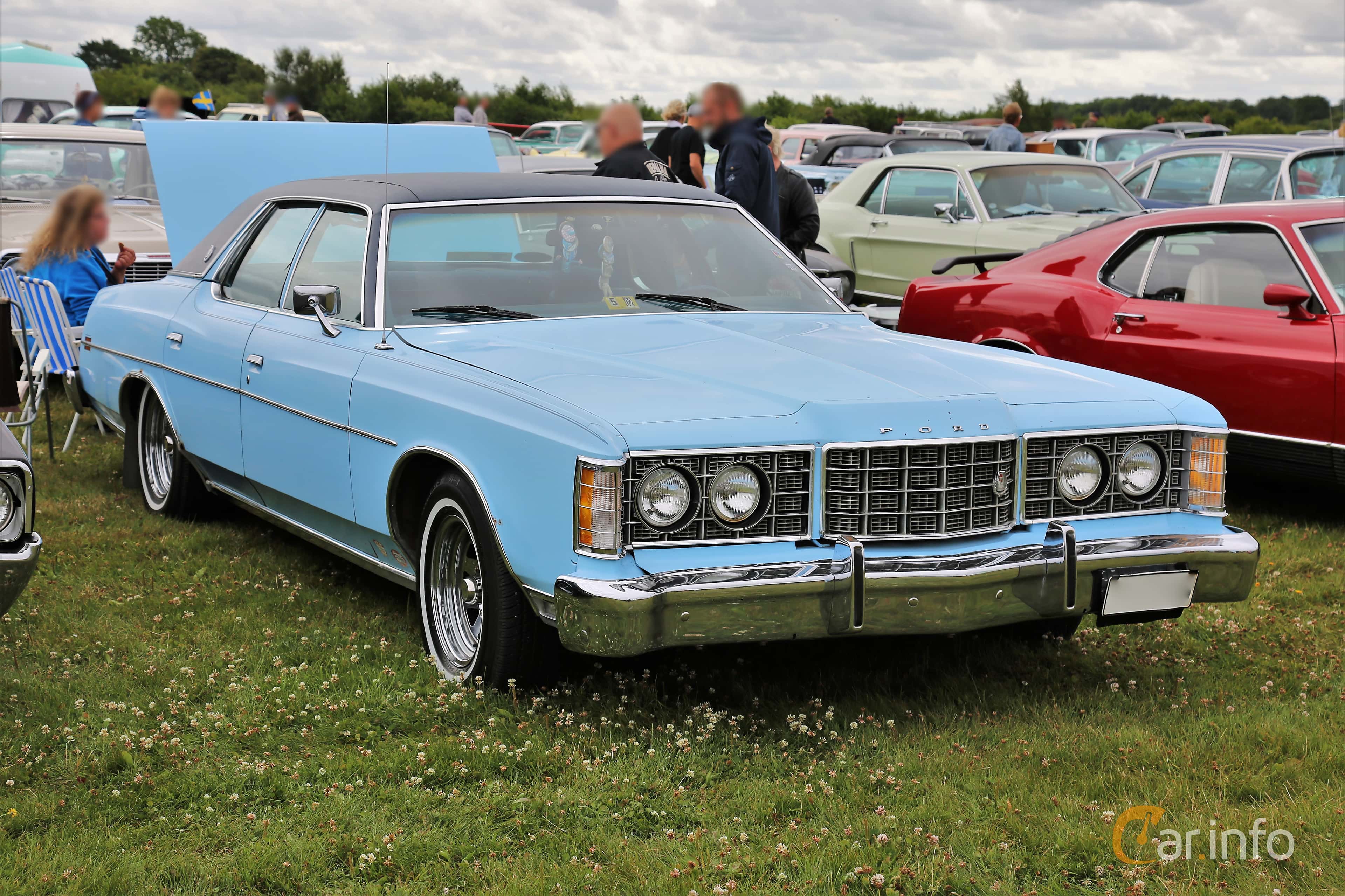 Ford LTD 4-door Pillared Hardtop 6.6 V8 Automatic, 170hp, 1973